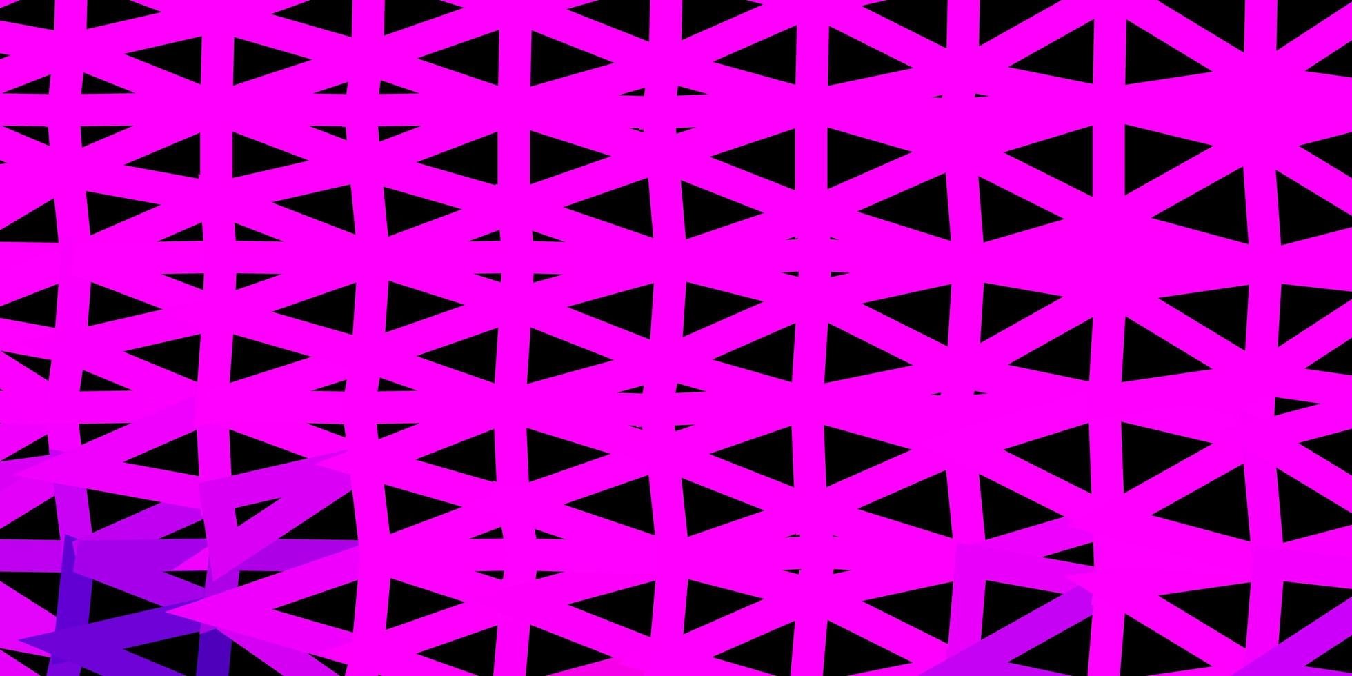 Dark purple vector gradient polygon design.