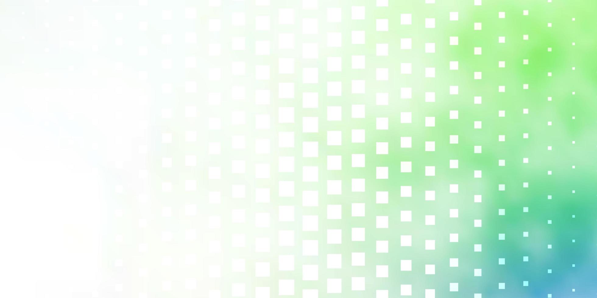 Light Green vector pattern in square style.