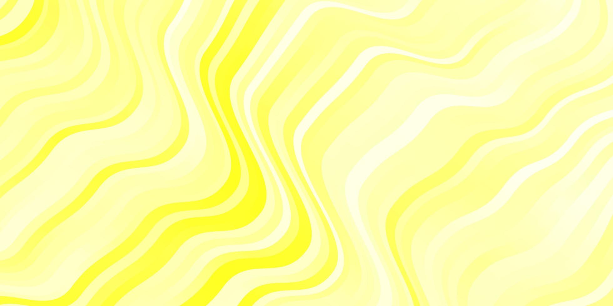 Light Yellow vector template with lines.
