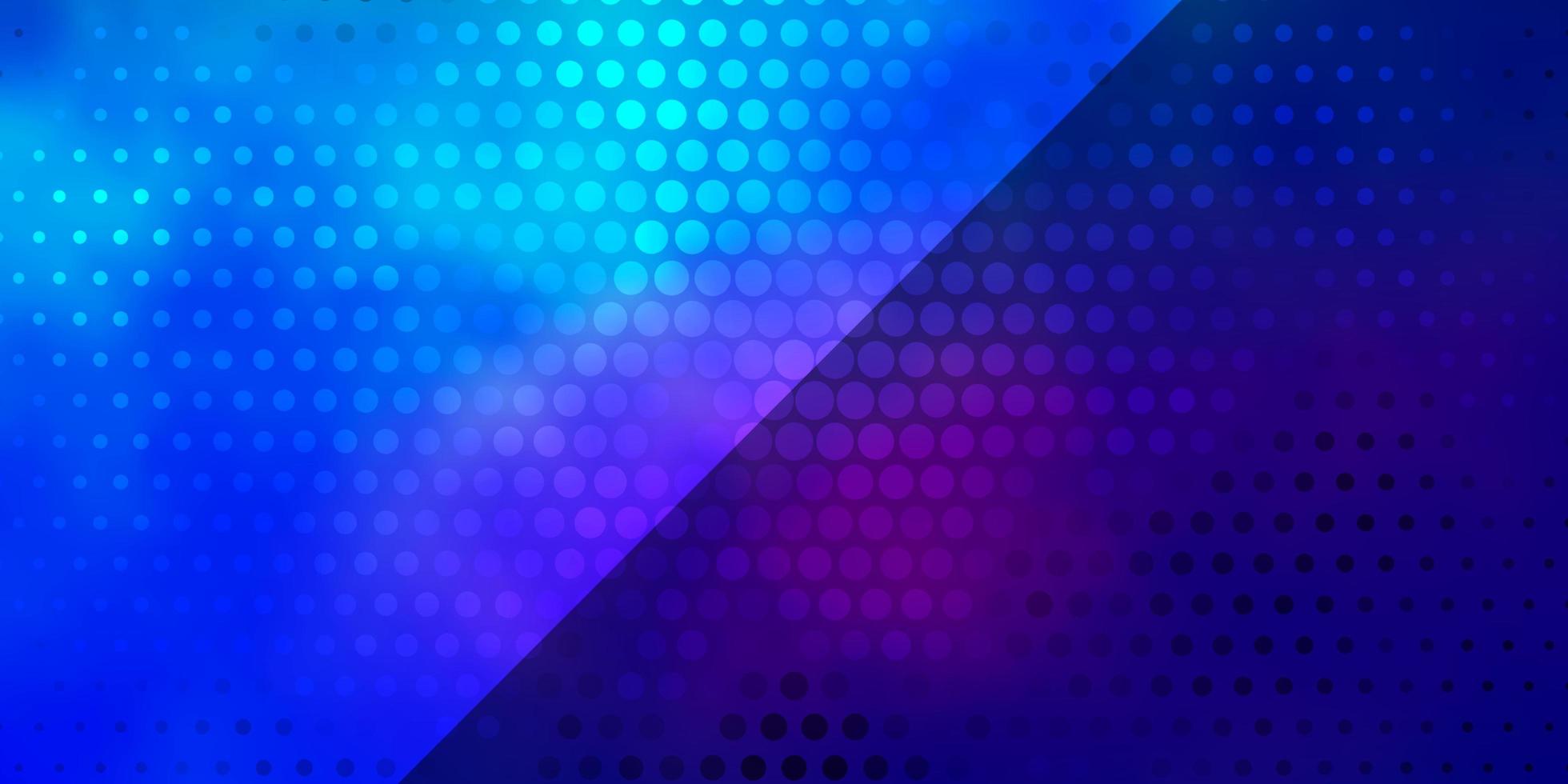 textura de vector azul claro, rojo con círculos.