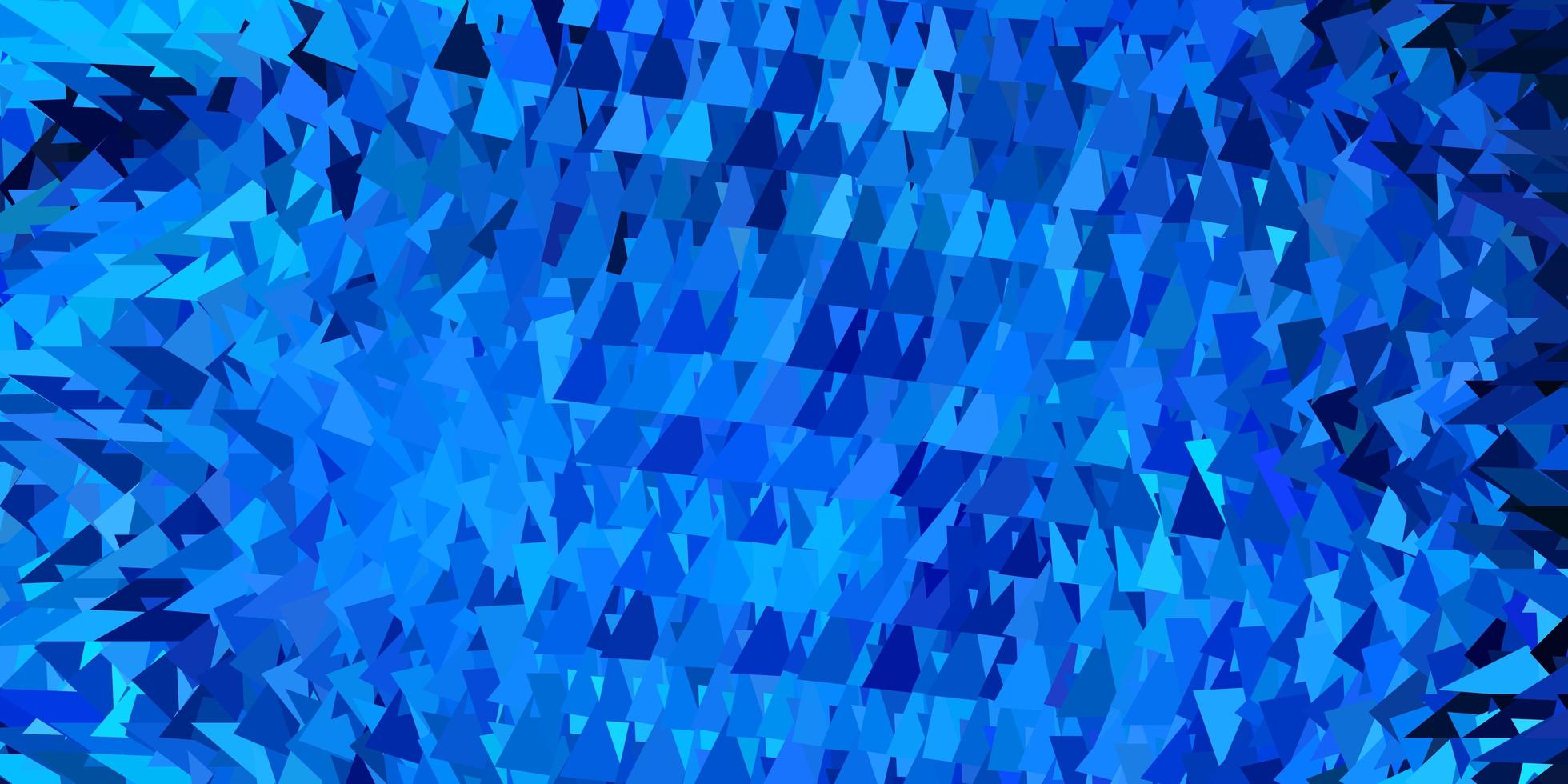 Fondo de pantalla de polígono degradado de vector azul oscuro.