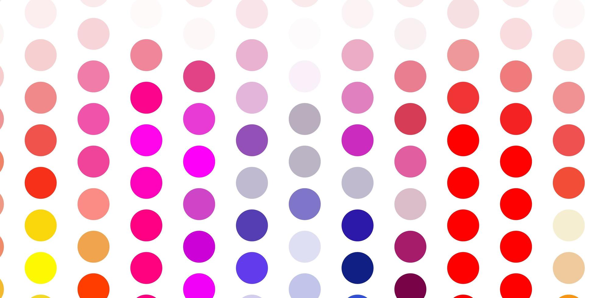 Light multicolor vector layout with circle shapes.