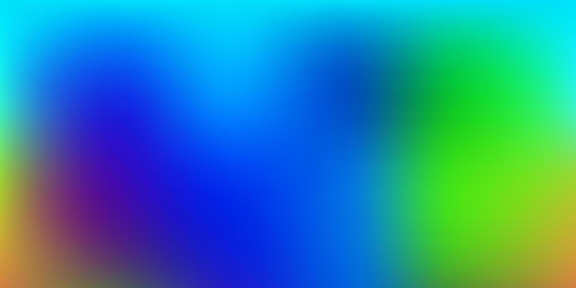 Light Multicolor vector blur background.