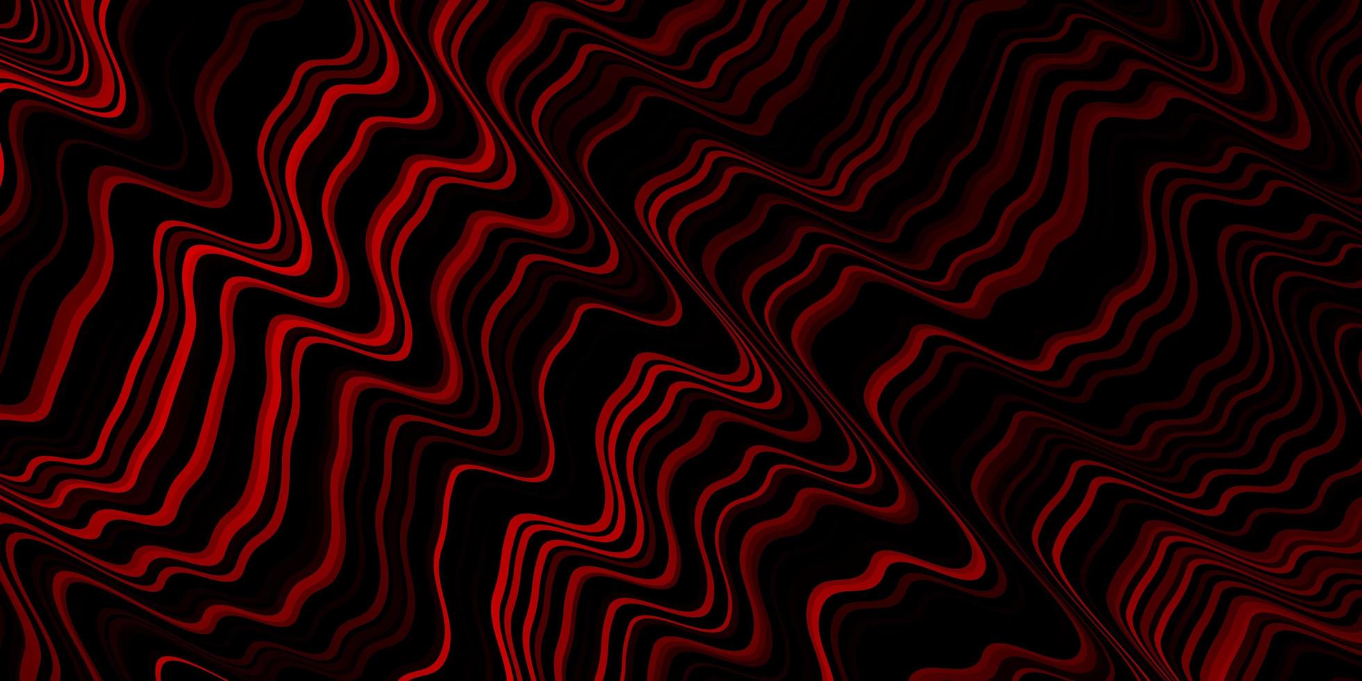 Fondo de vector rojo oscuro con arcos.