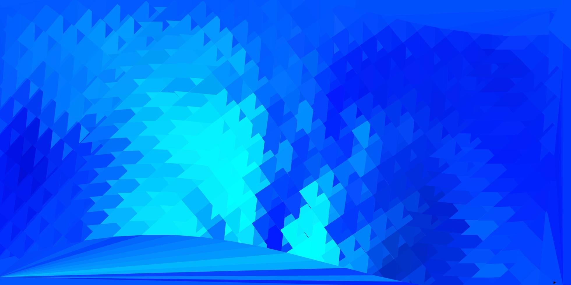Fondo de pantalla de polígono degradado de vector azul claro.