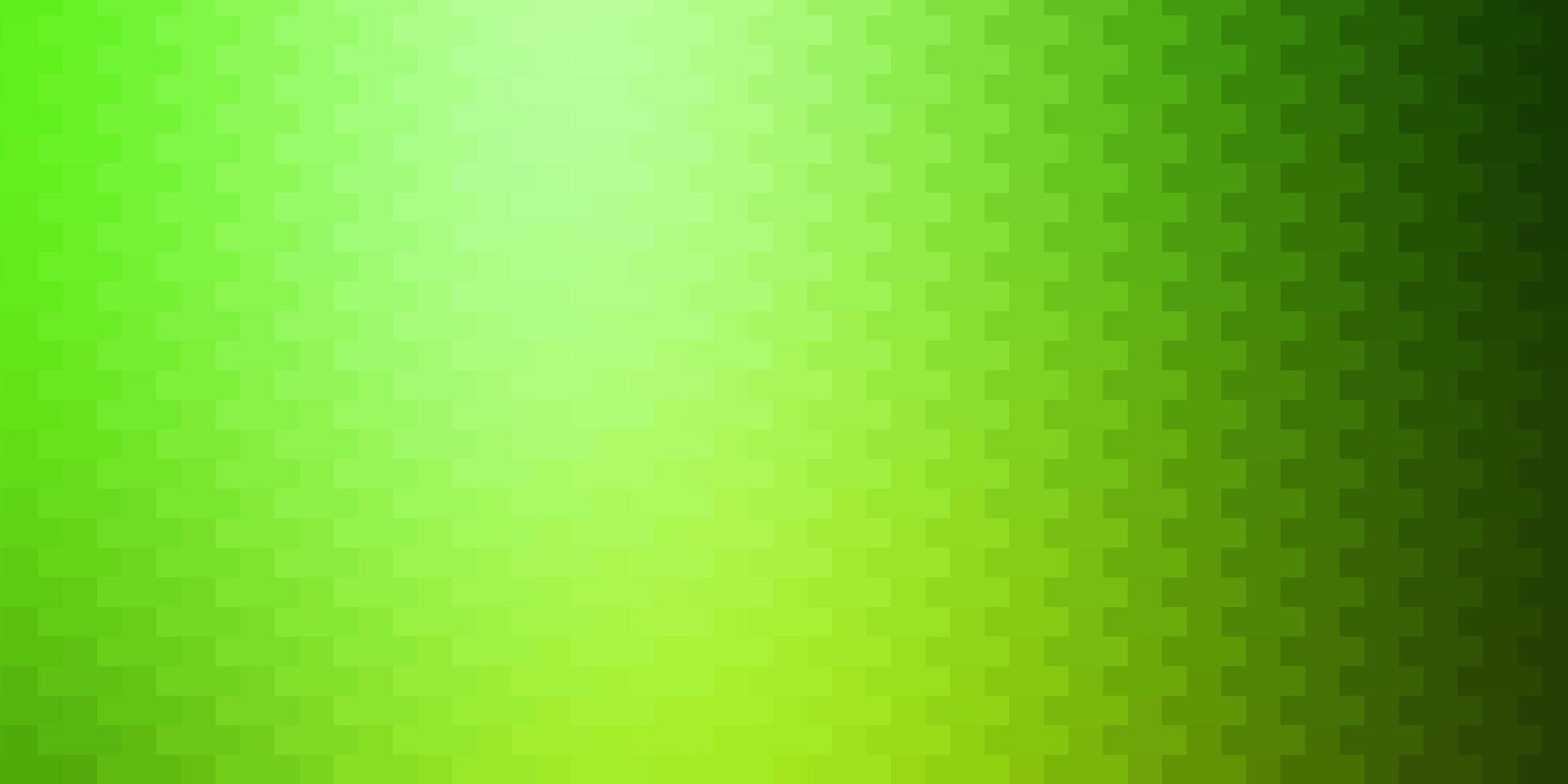 Light Green vector pattern in square style.