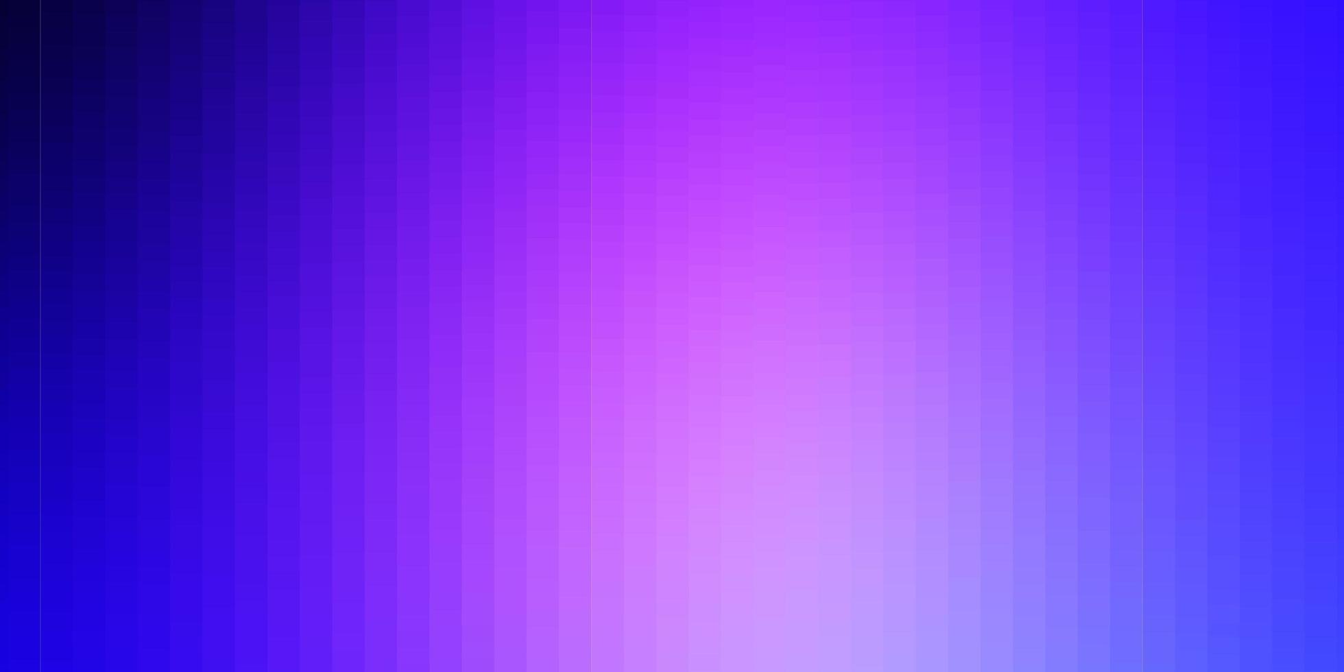 Telón de fondo de vector rosa claro, azul con rectángulos.