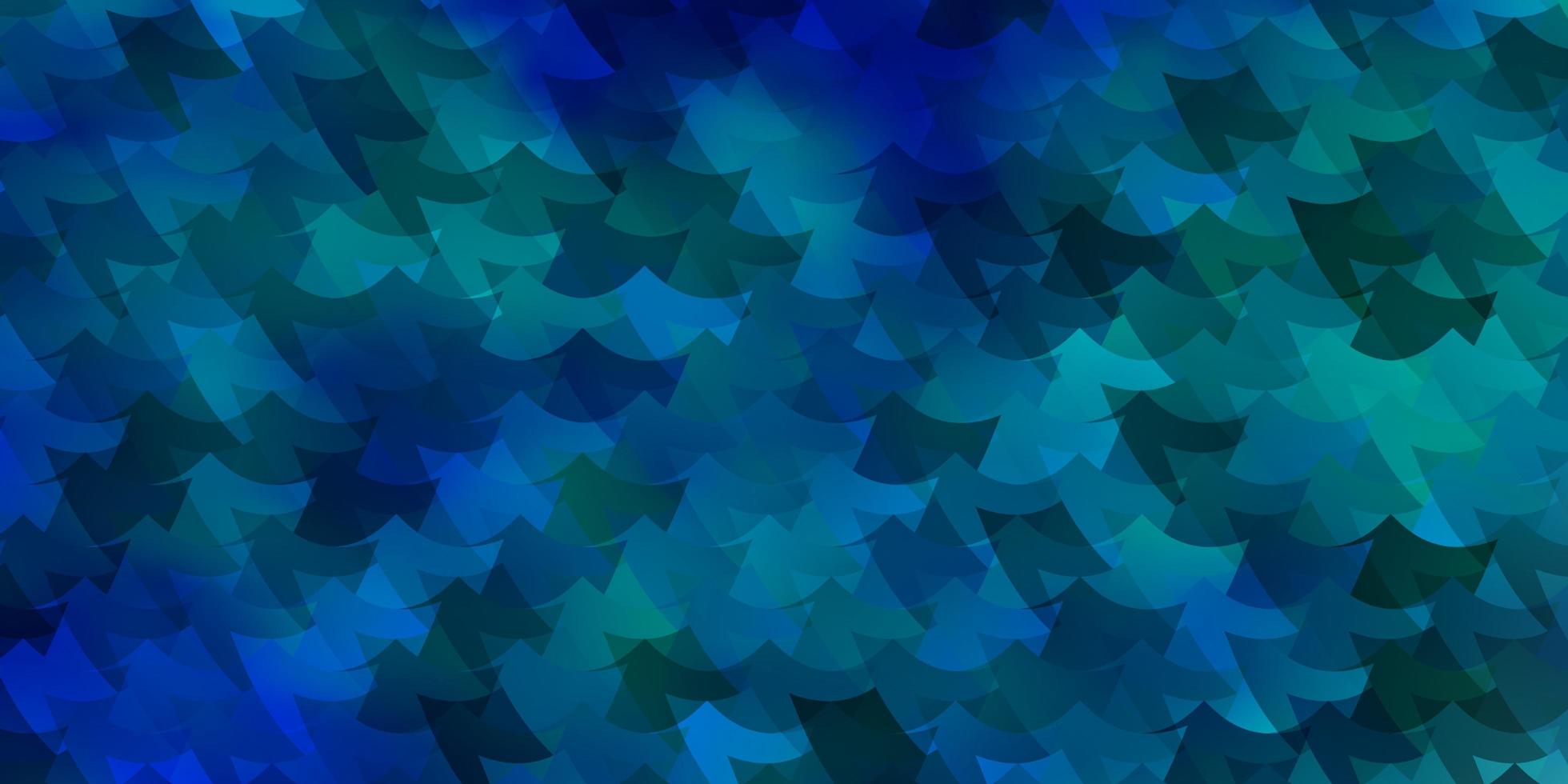 Light BLUE vector background in polygonal style.