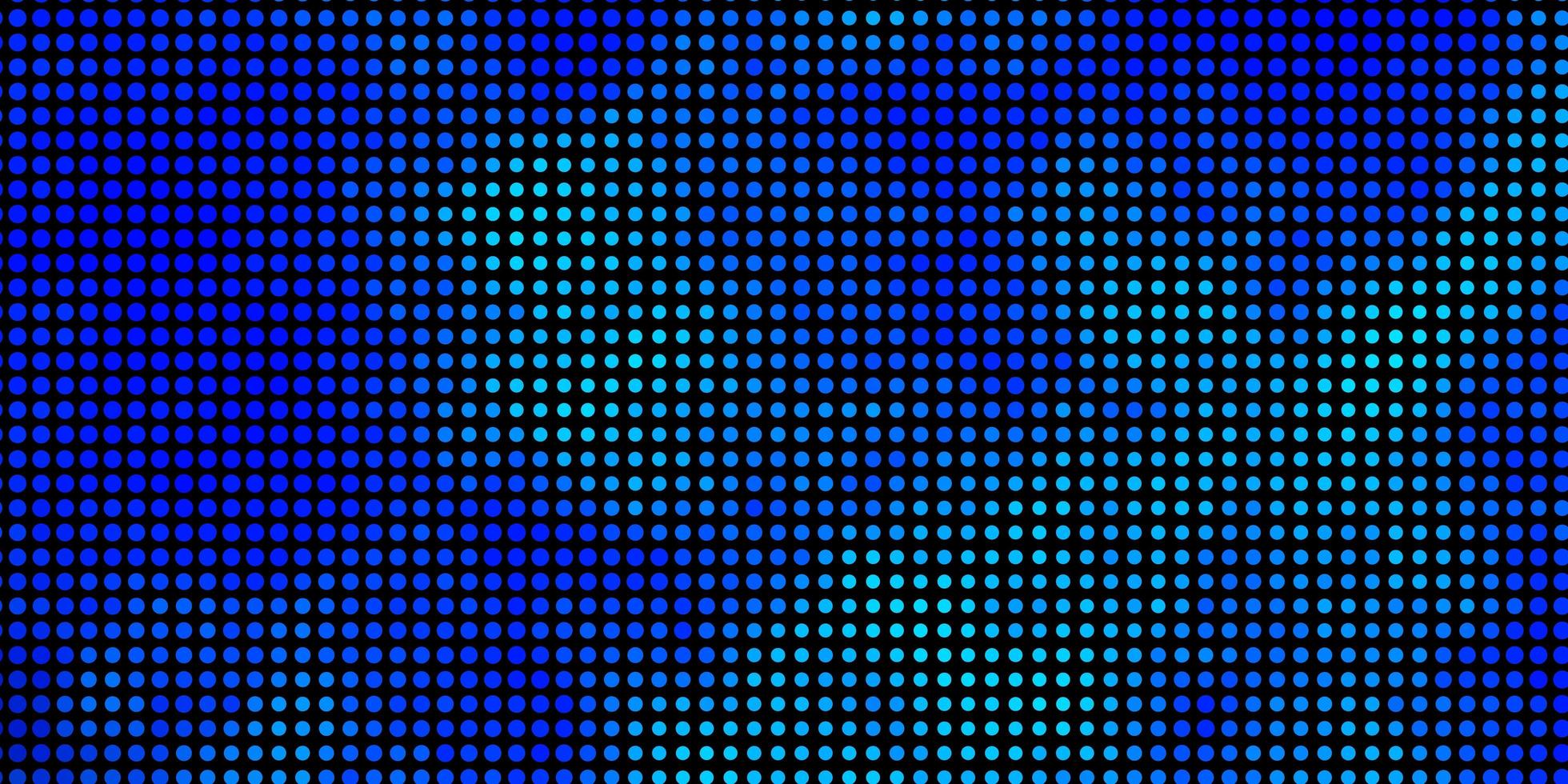 Fondo de vector azul claro con círculos.