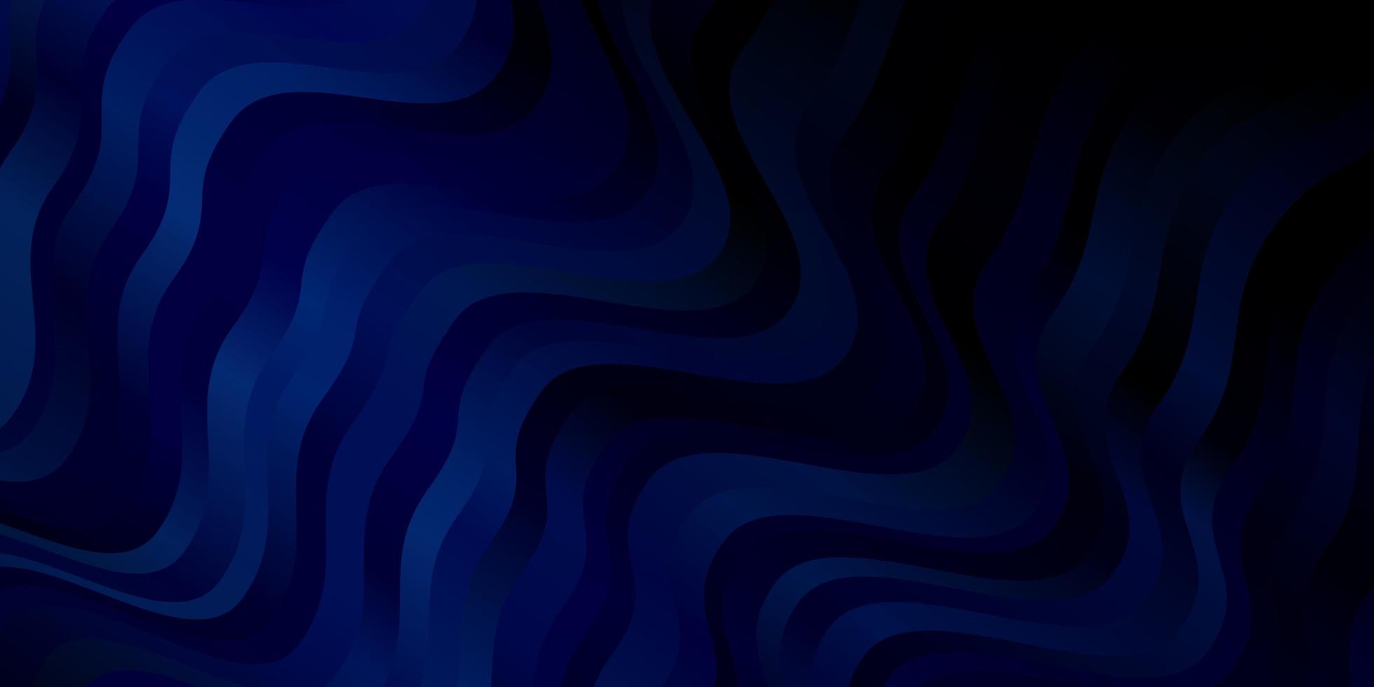 Dark BLUE vector backdrop with bent lines.