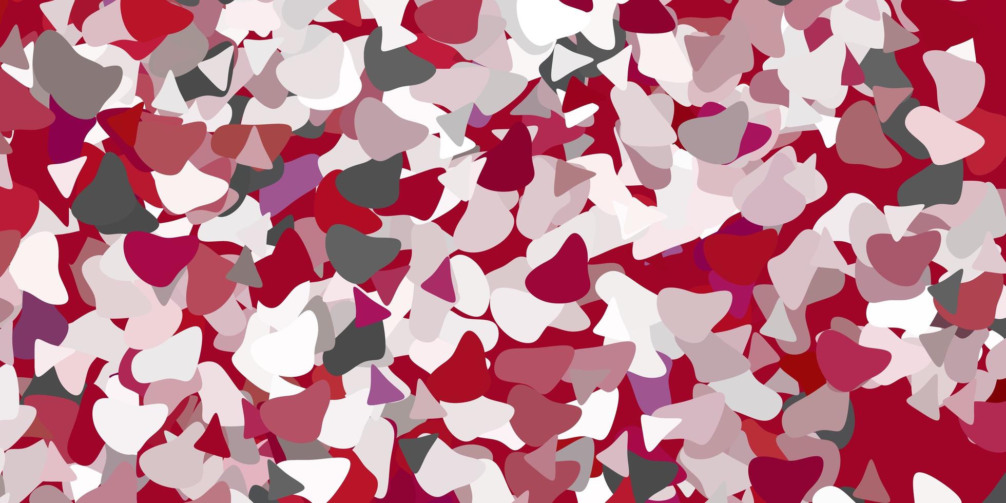 Light gray vector pattern with abstract shapes.
