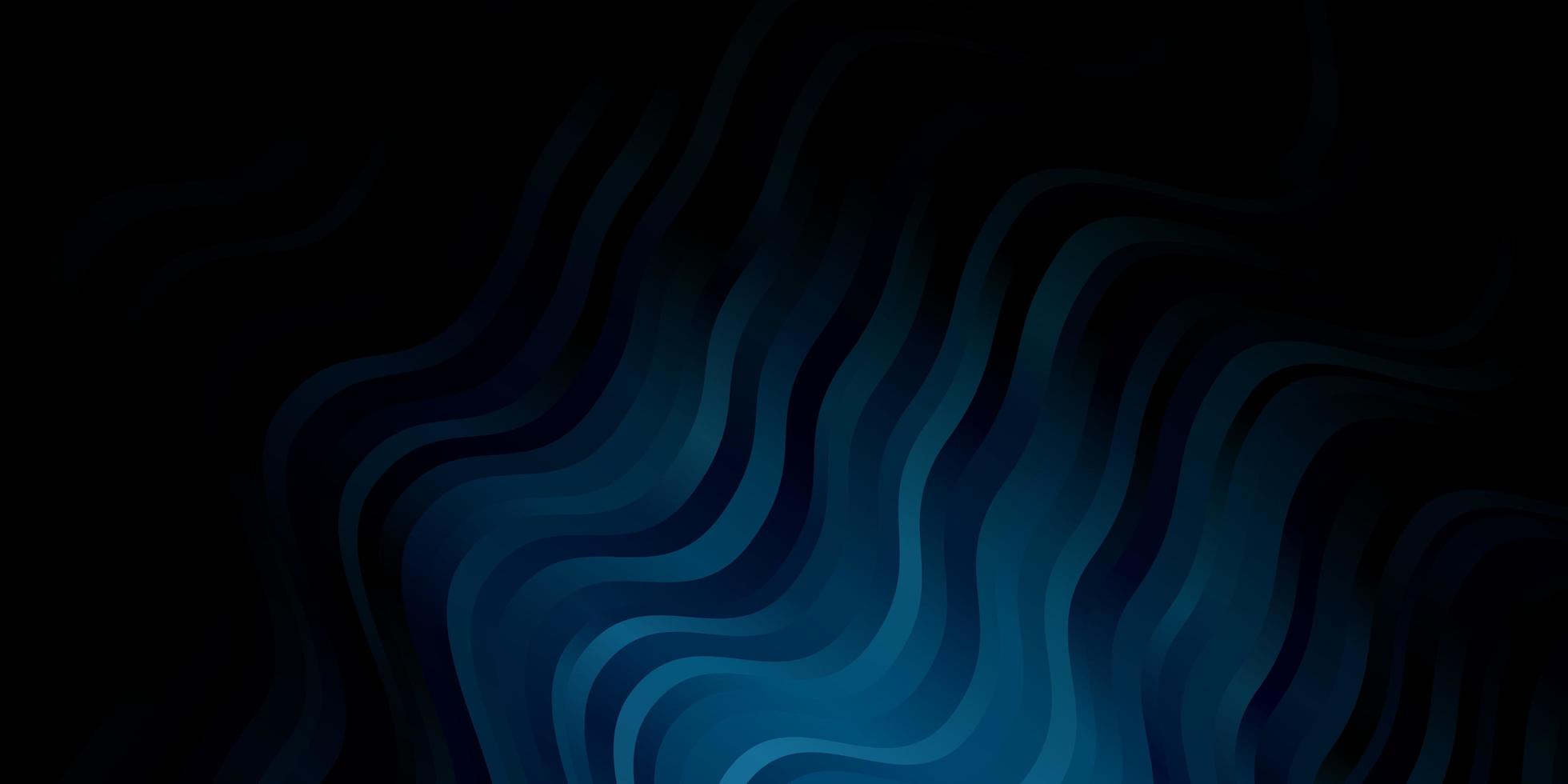 Dark BLUE vector backdrop with bent lines.