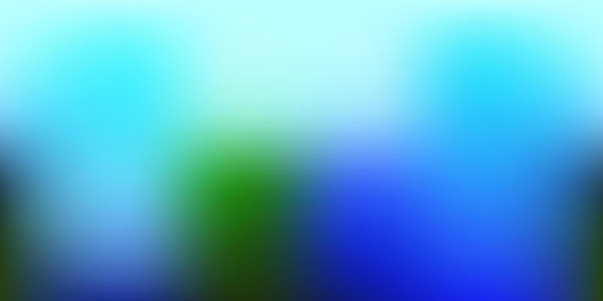 Light Blue, Green vector blurred texture.