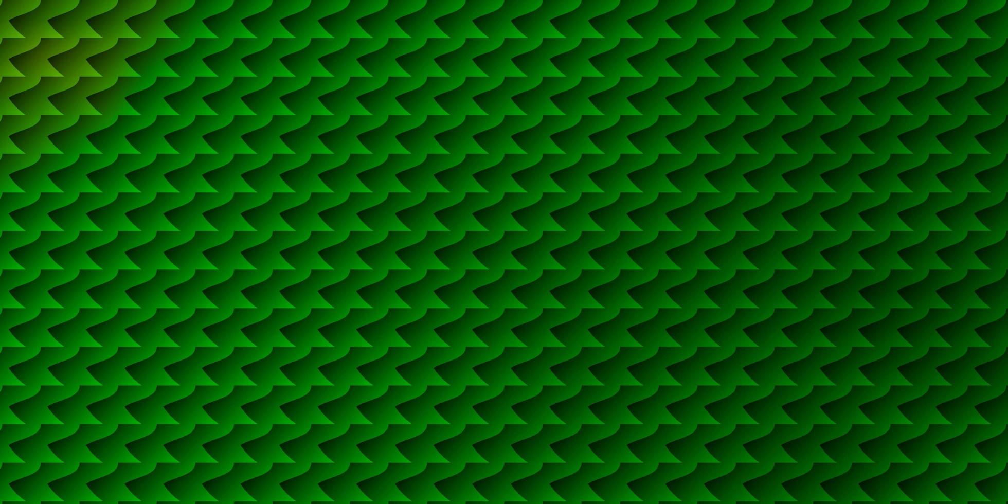 patrón de vector verde claro en estilo cuadrado.