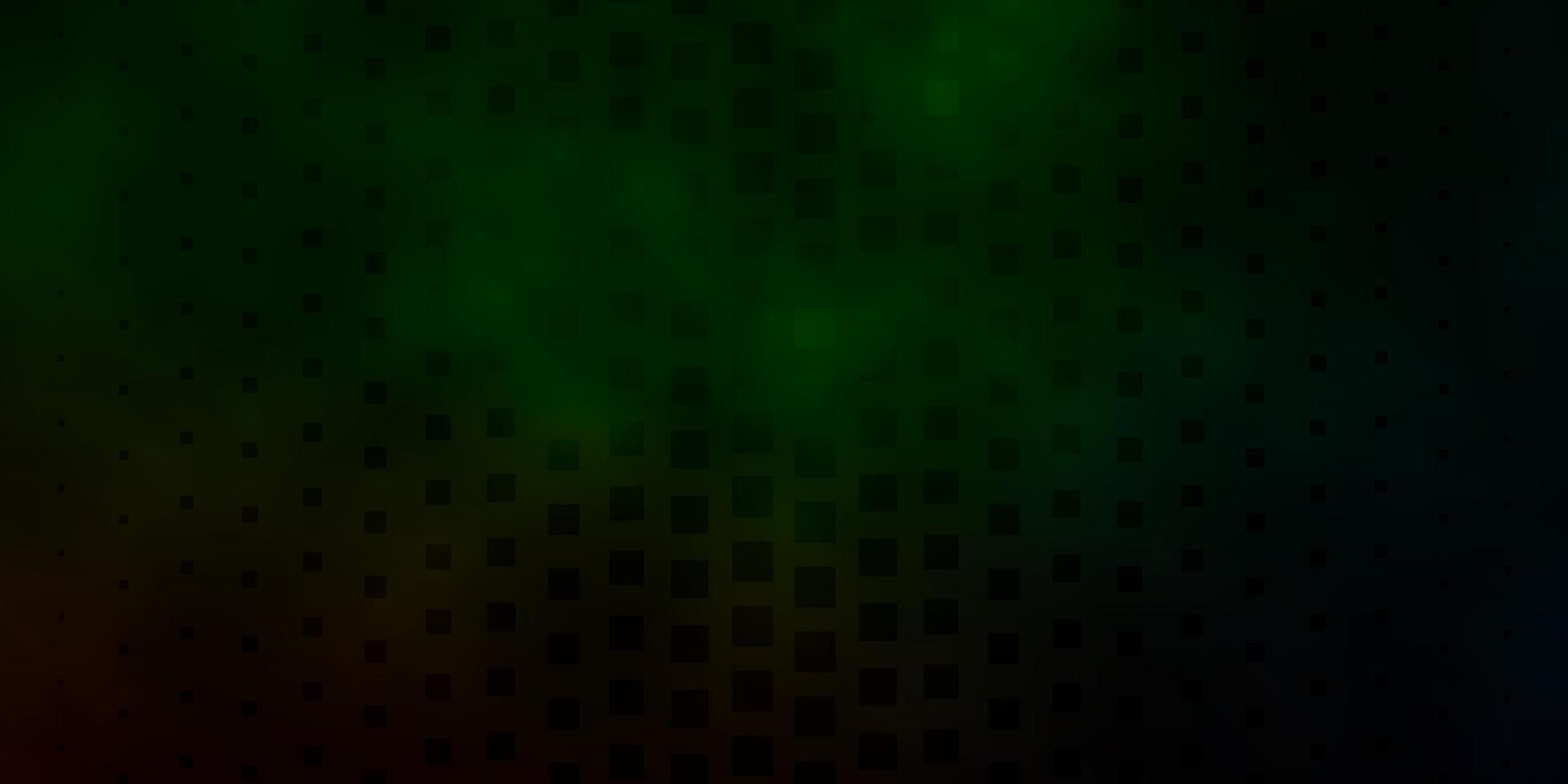 Fondo de vector verde oscuro en estilo poligonal.