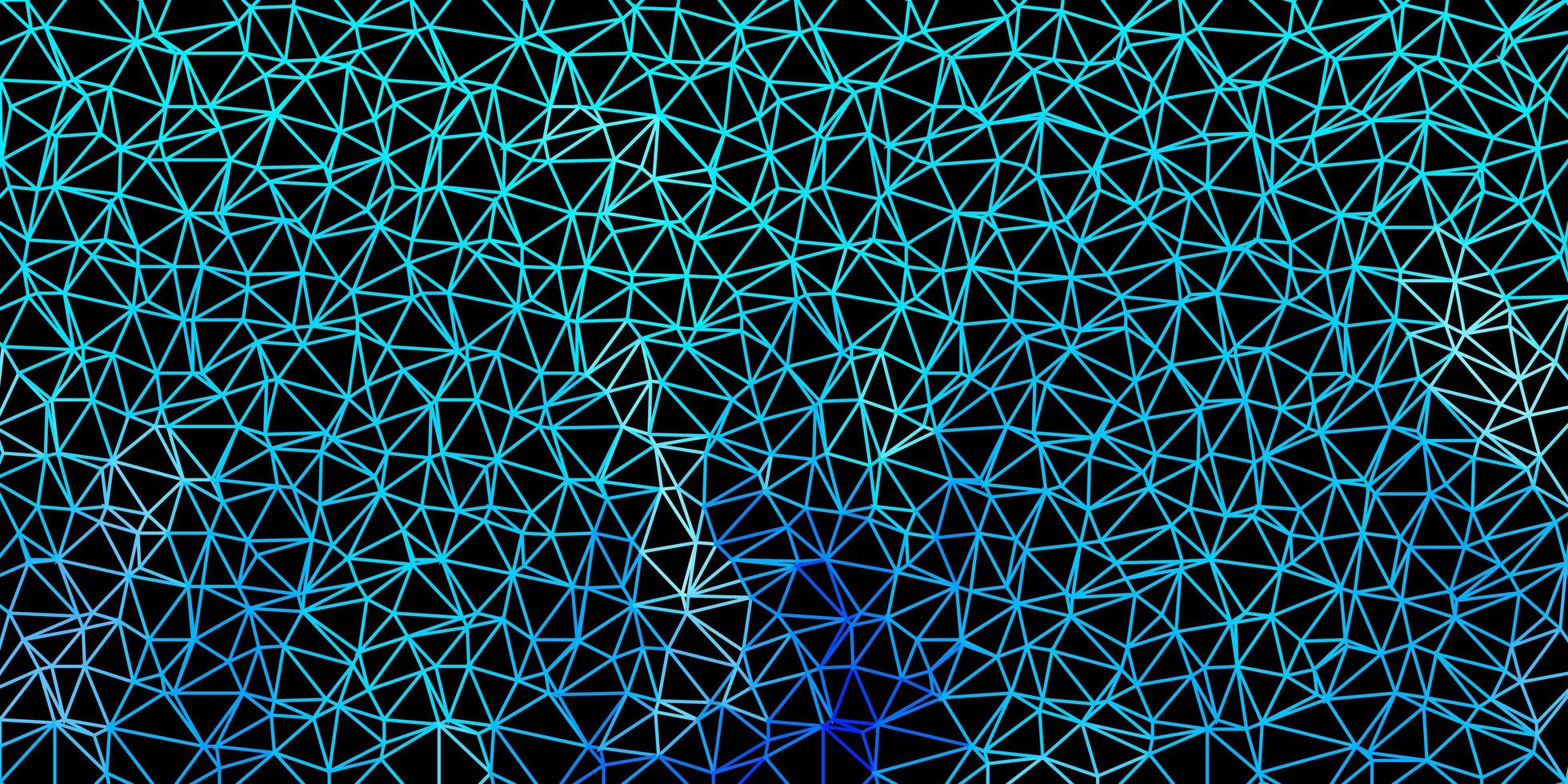 Light blue vector triangle mosaic pattern.