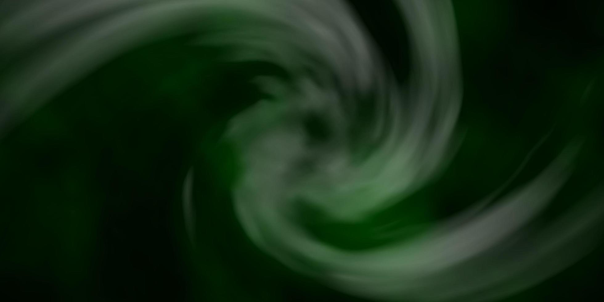 Telón de fondo de vector verde oscuro con cúmulos.