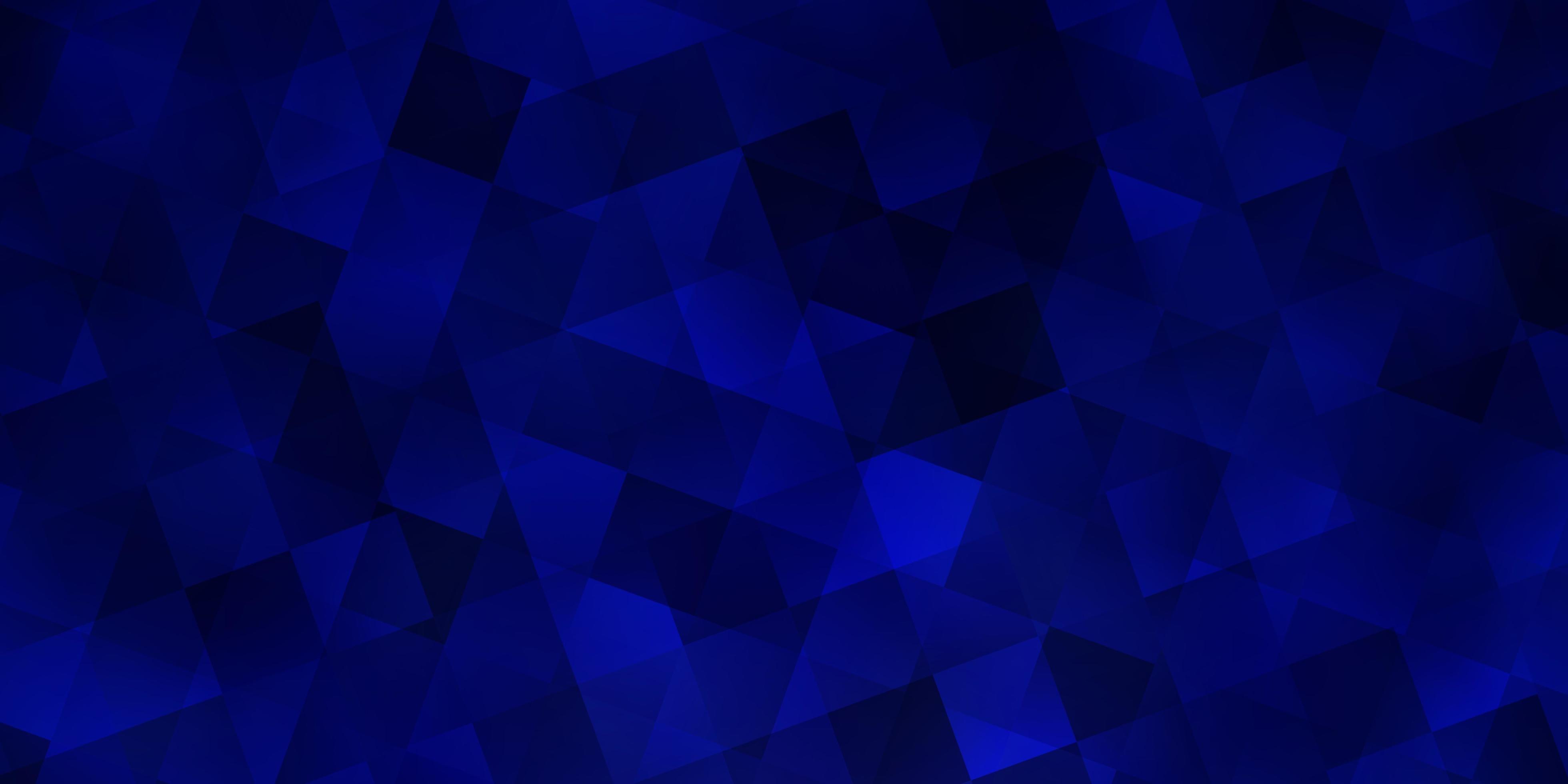 Dark BLUE vector template with crystals, squares. 1866880 Vector Art at ...