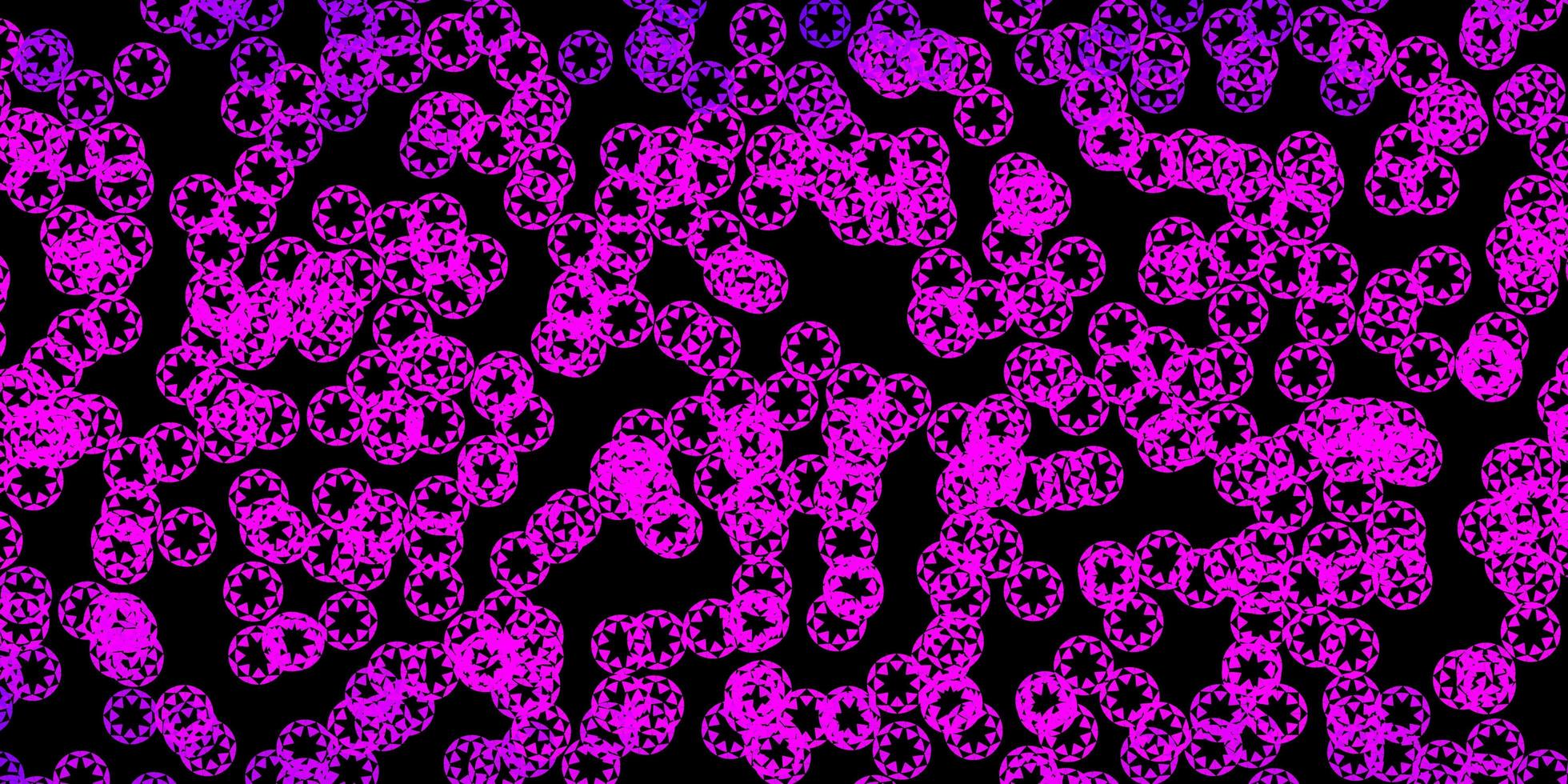 Dark purple vector layout with circle shapes.