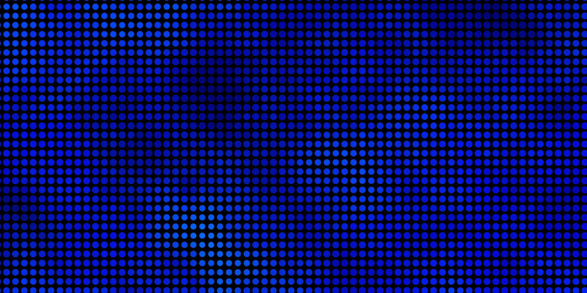 textura de vector azul claro con círculos