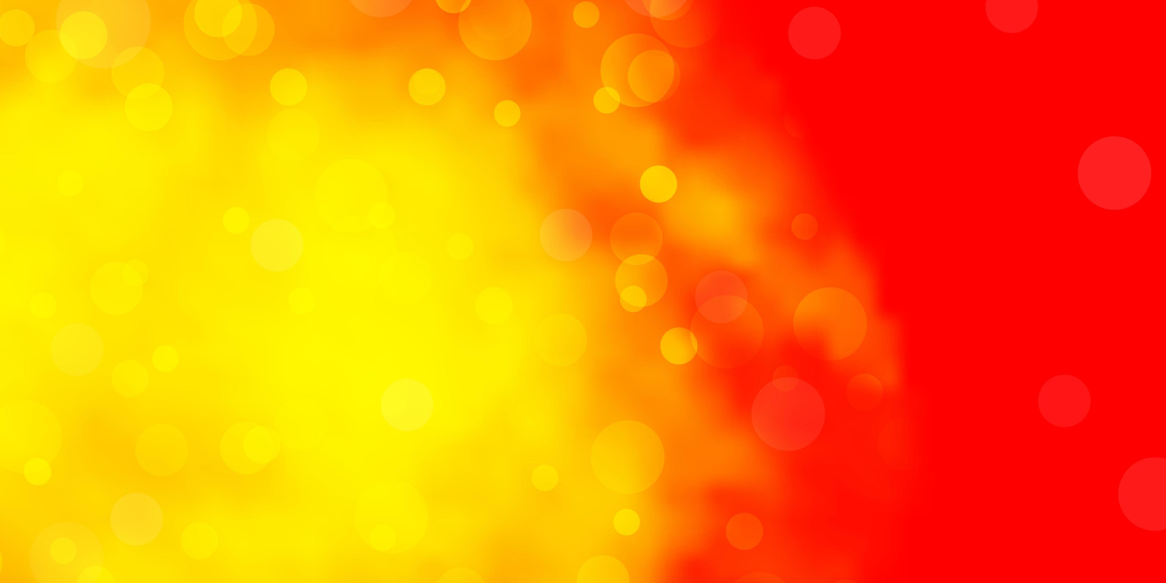Fondo de vector rojo, amarillo claro con puntos. 1867154 Vector en Vecteezy