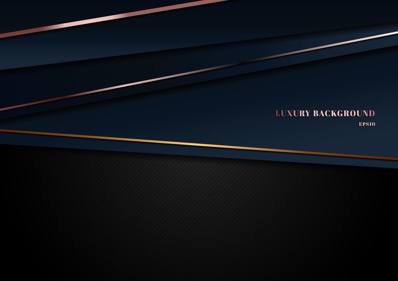 Abstract template dark blue luxury premium background vector