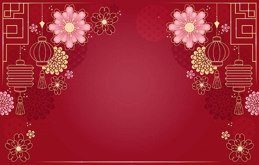 Chinese New Year Background Design 1873156 Vector Art at Vecteezy