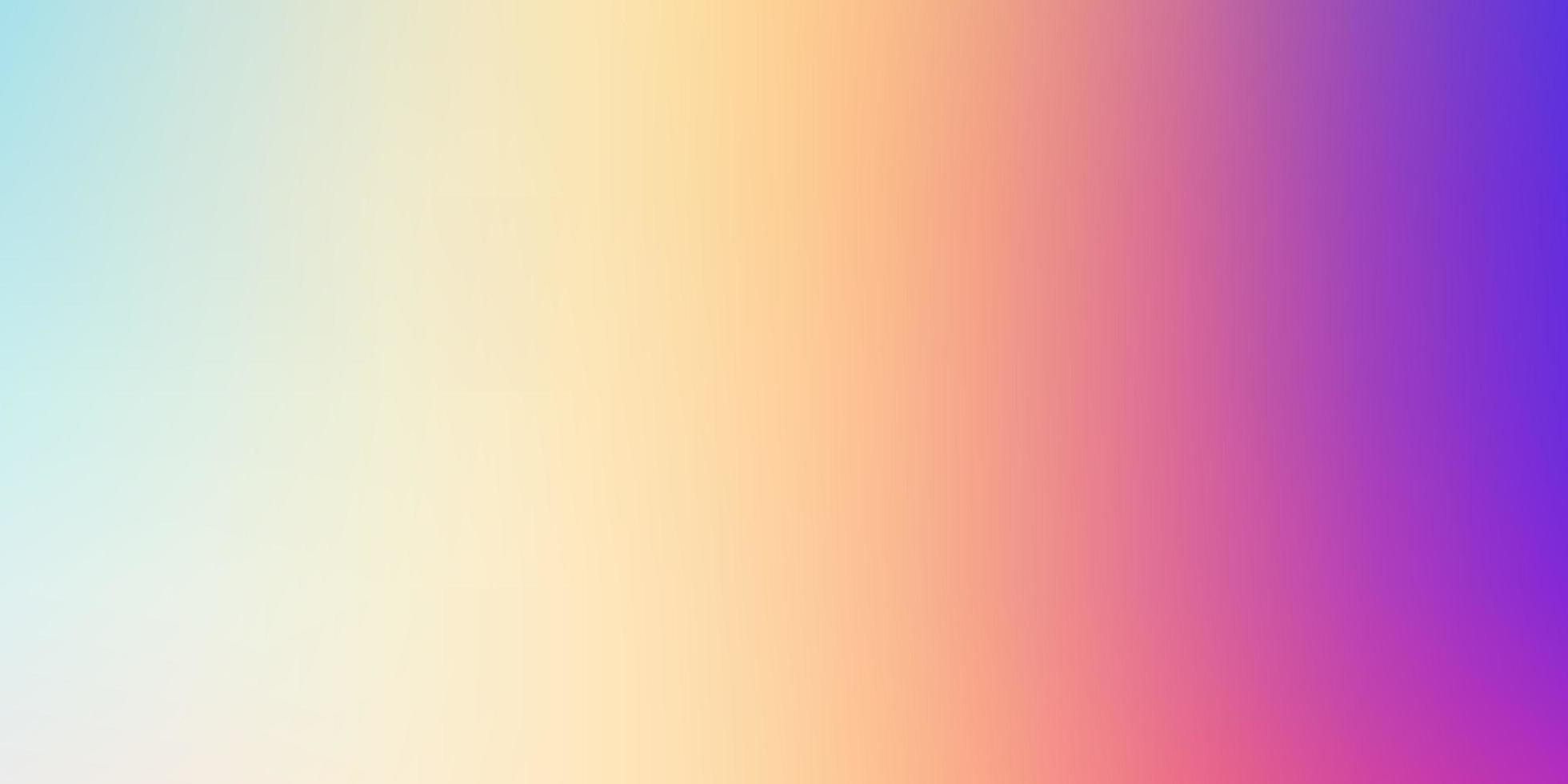 Light Multicolor vector blurred pattern.