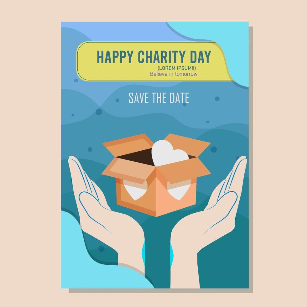 Raising Support and Awareness Poster KIt vector