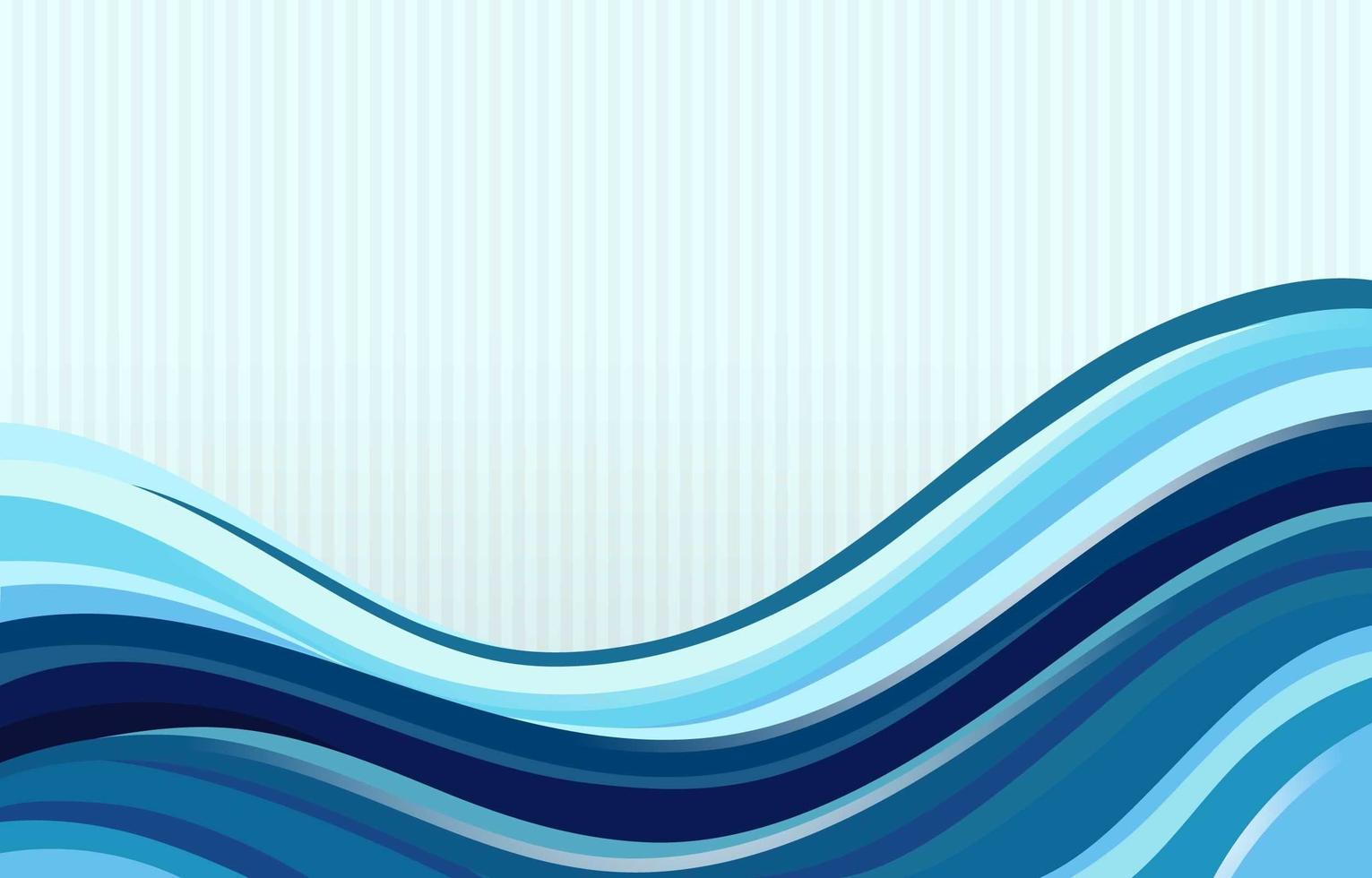 Abstract Wave Background vector