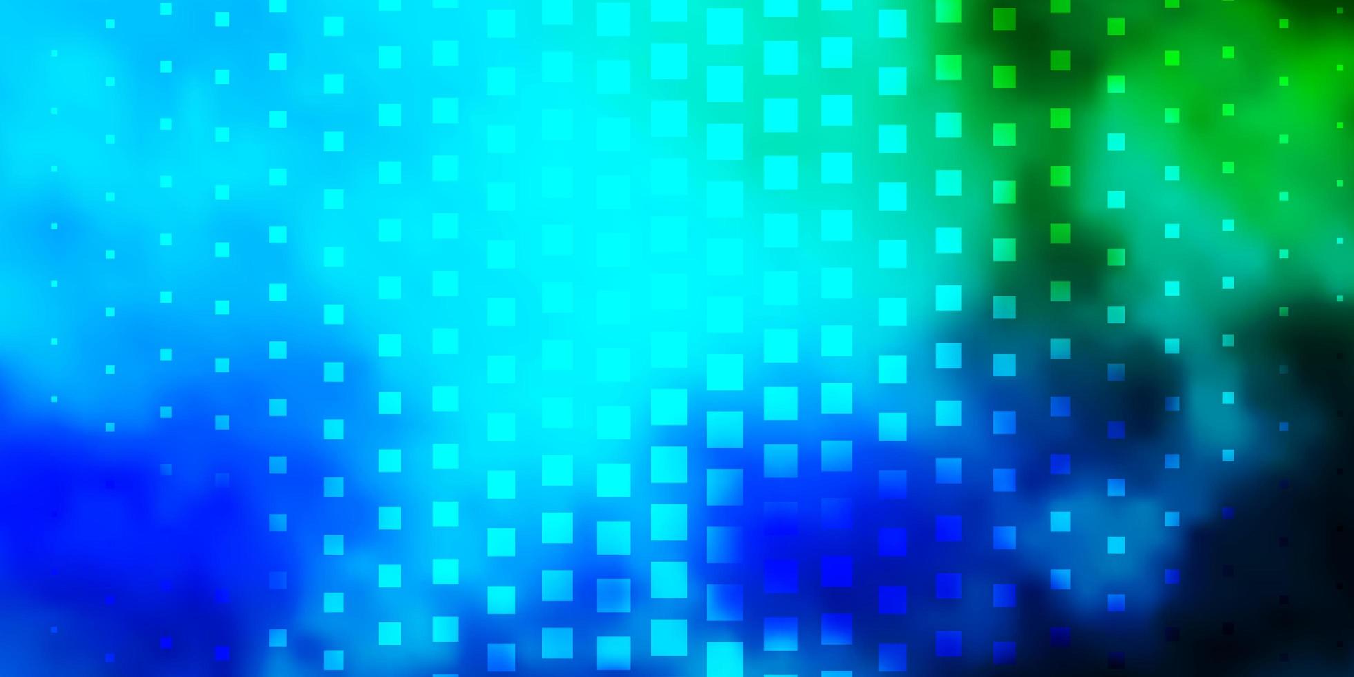 Light Blue, Green vector texture in rectangular style