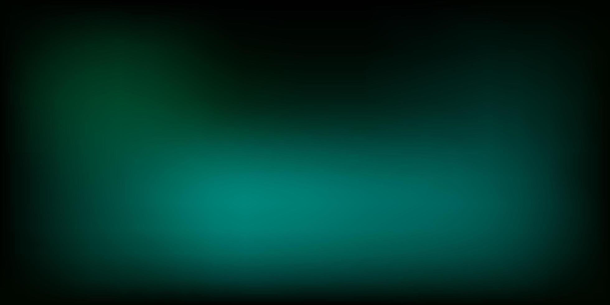 Dark Green vector gradient blur template.