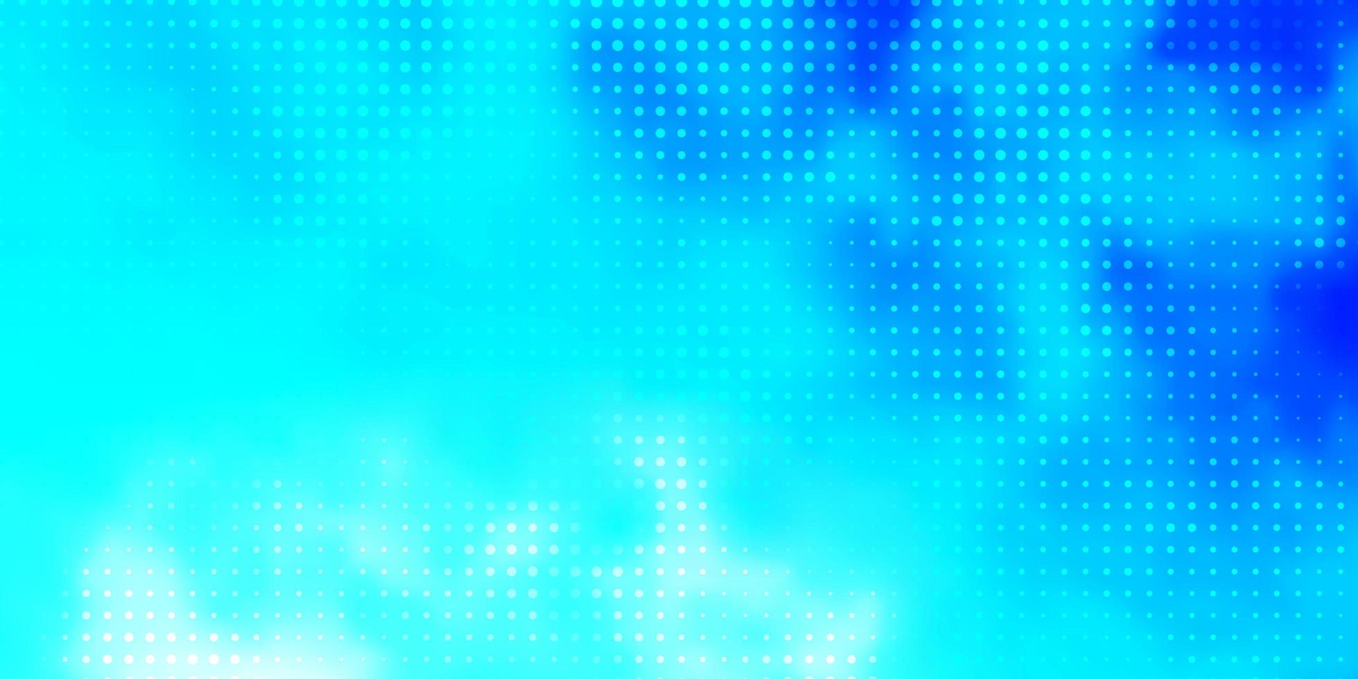 Light BLUE vector pattern with spheres.