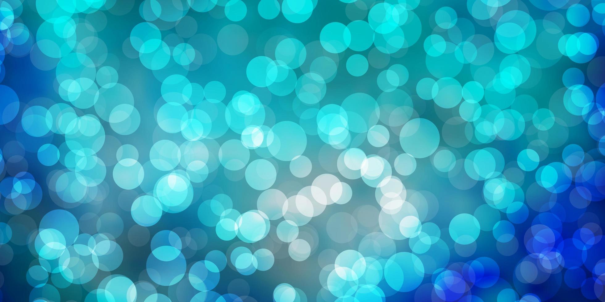 Dark BLUE vector texture with disks