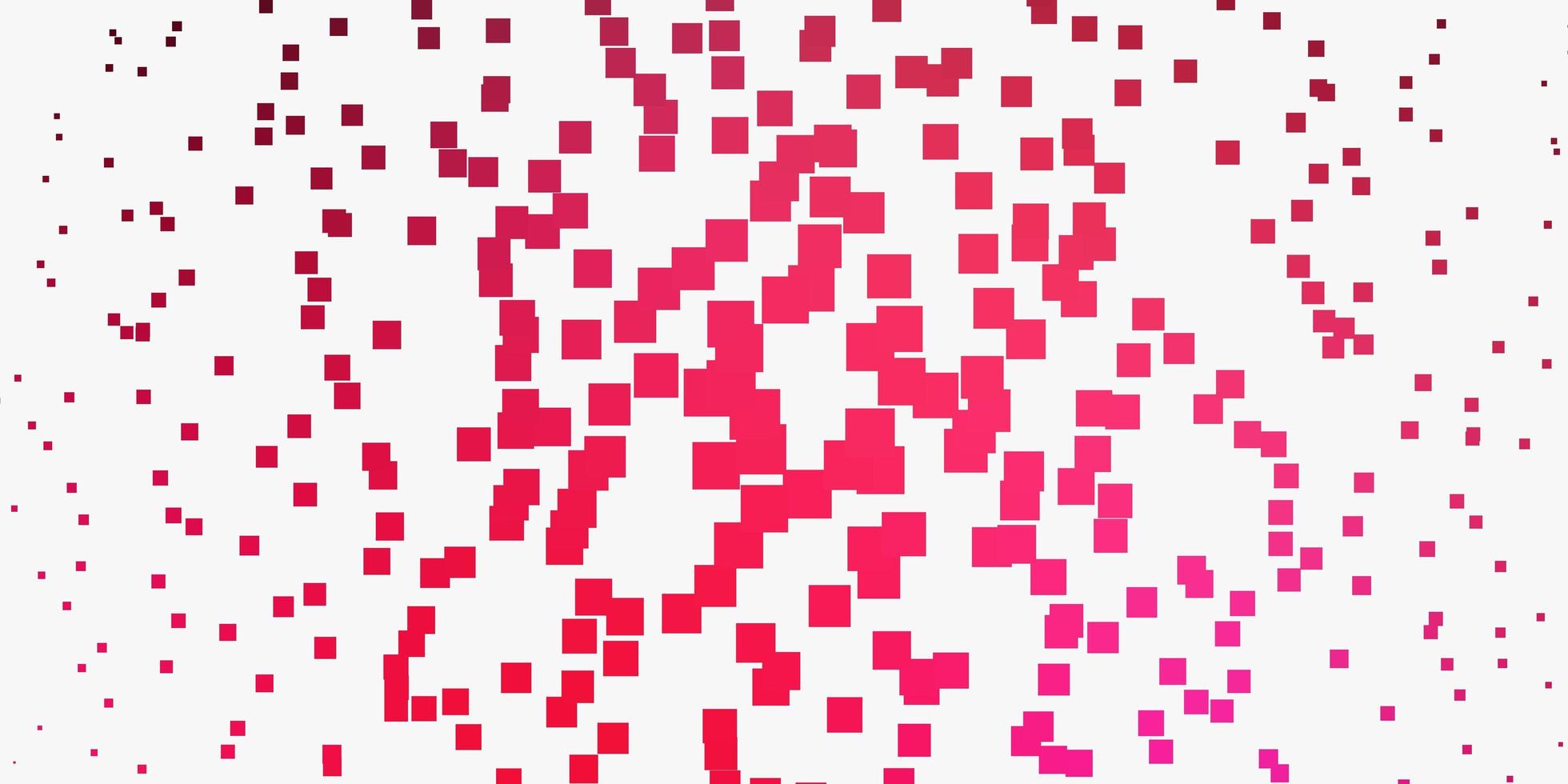 Light Red vector template with rectangles.