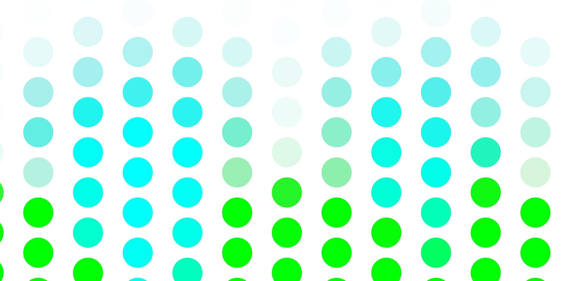 Light green vector template with circles.