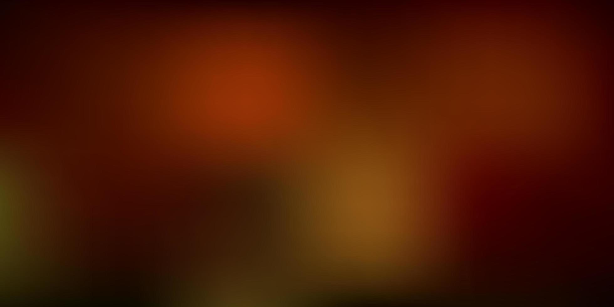 Dark Green, Yellow vector gradient blur texture.