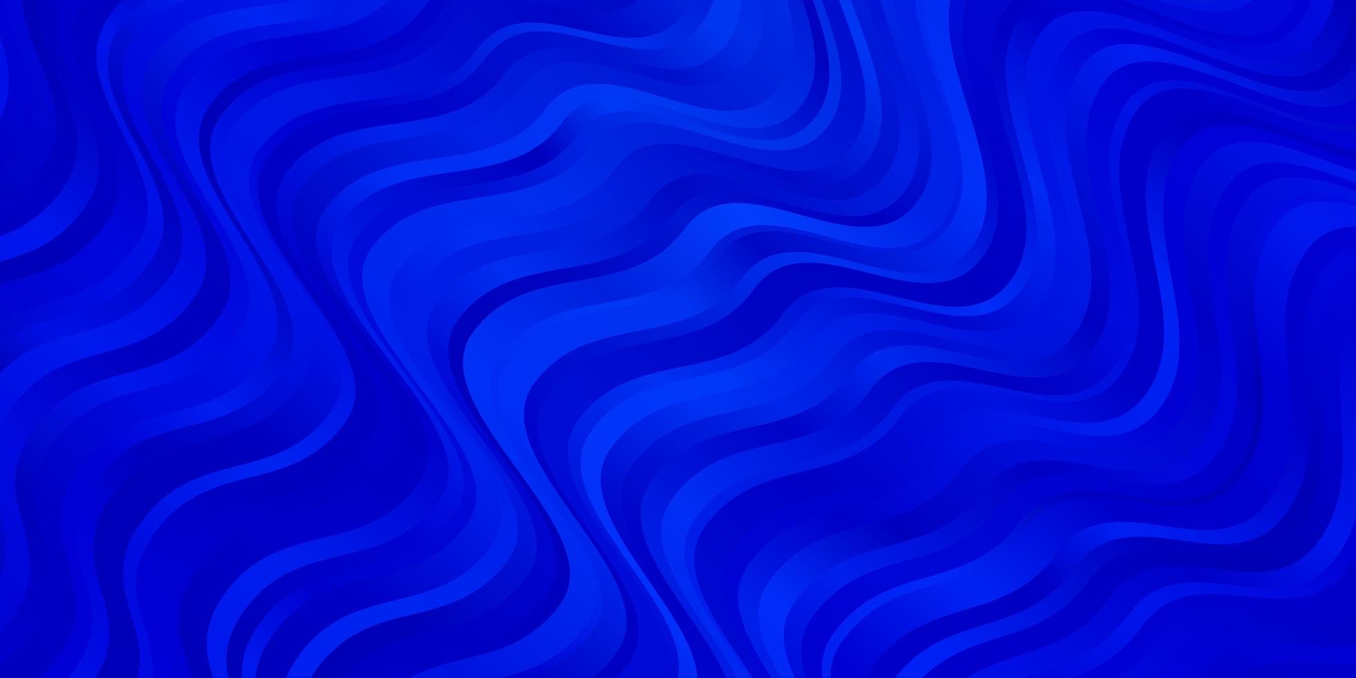 Light BLUE vector texture with curves