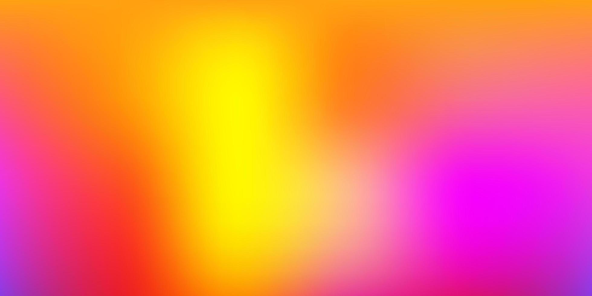 Light Pink, Yellow vector blurred template.