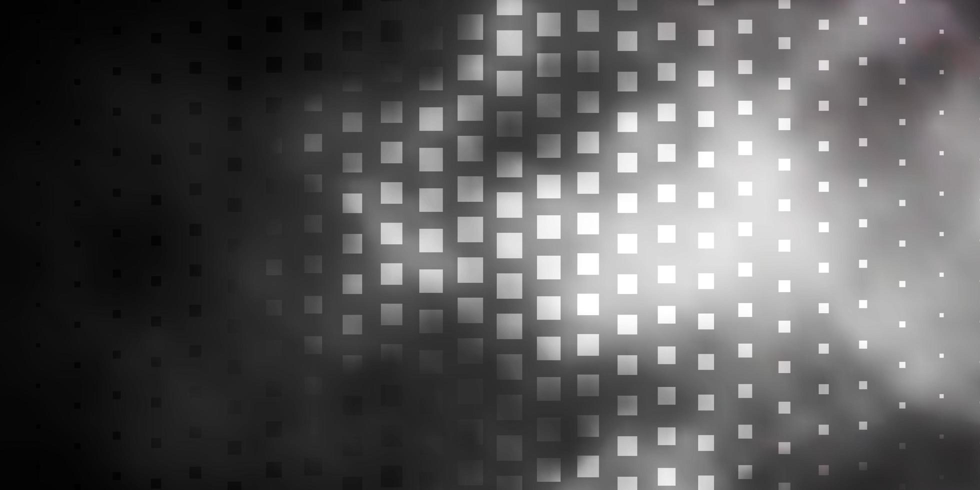 Fondo de vector gris oscuro con rectángulos.
