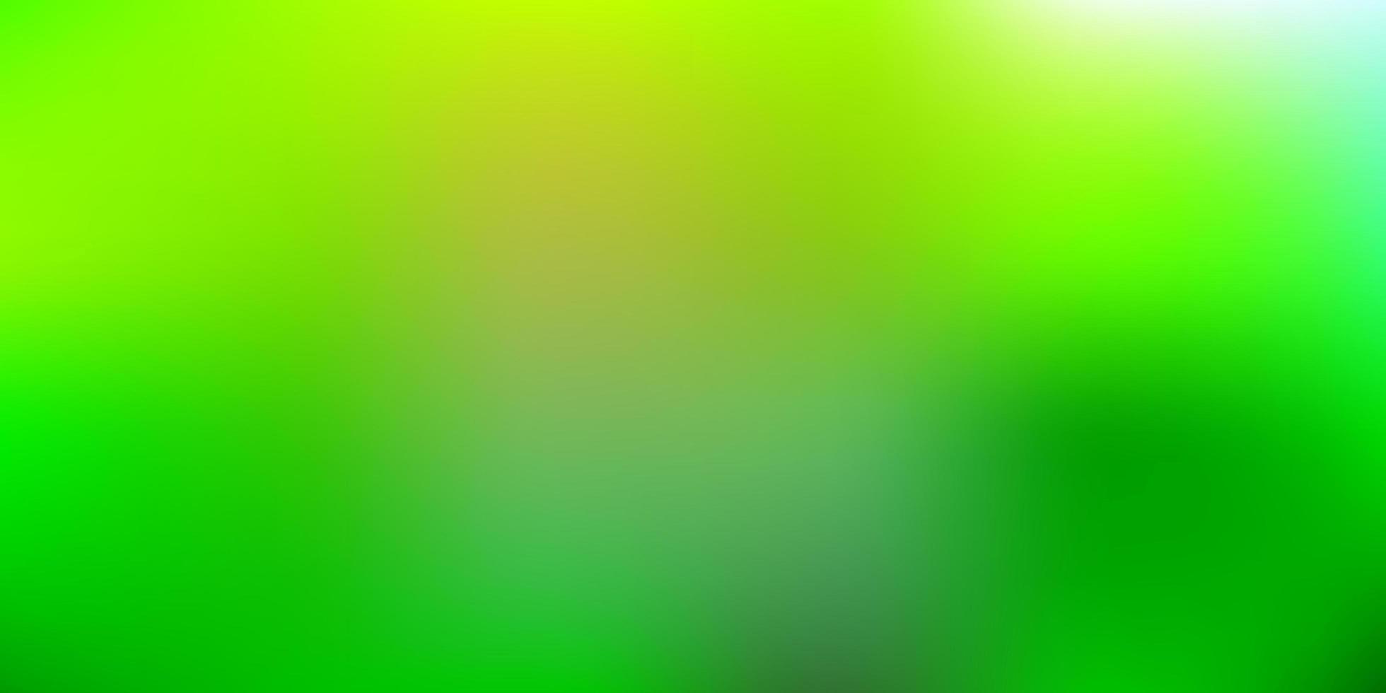 Light Green, Yellow vector blur background.