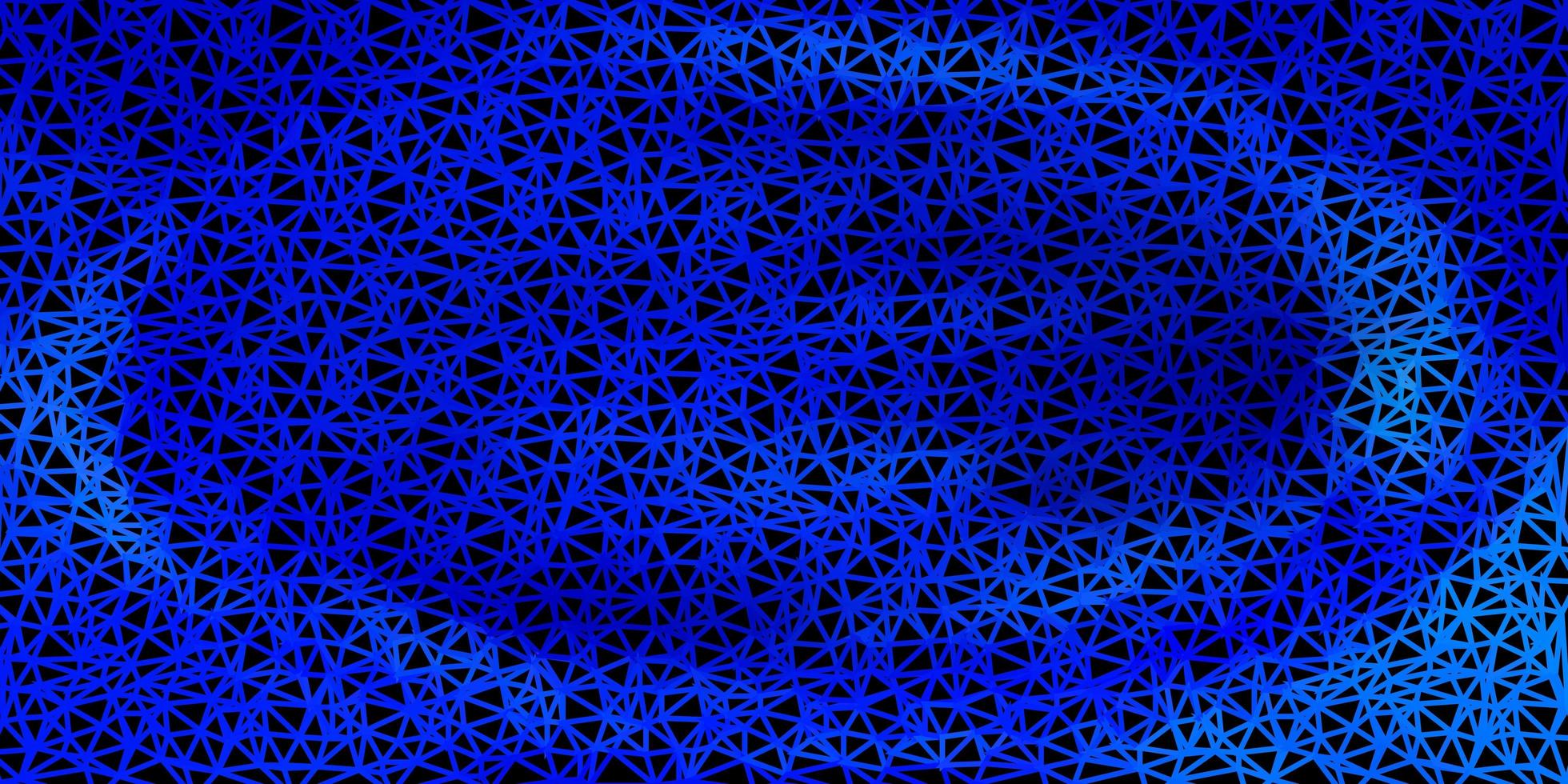 Light blue vector poly triangle template.