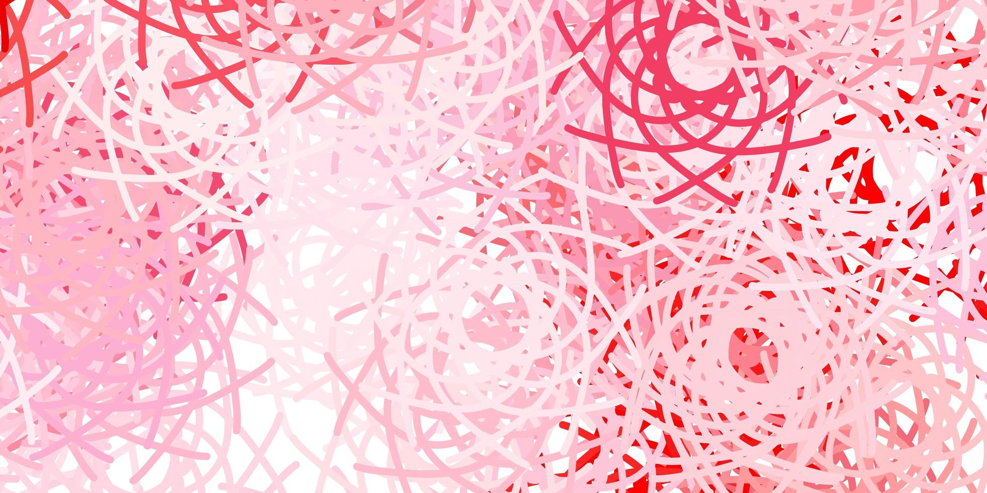 Light Red vector background with random forms.