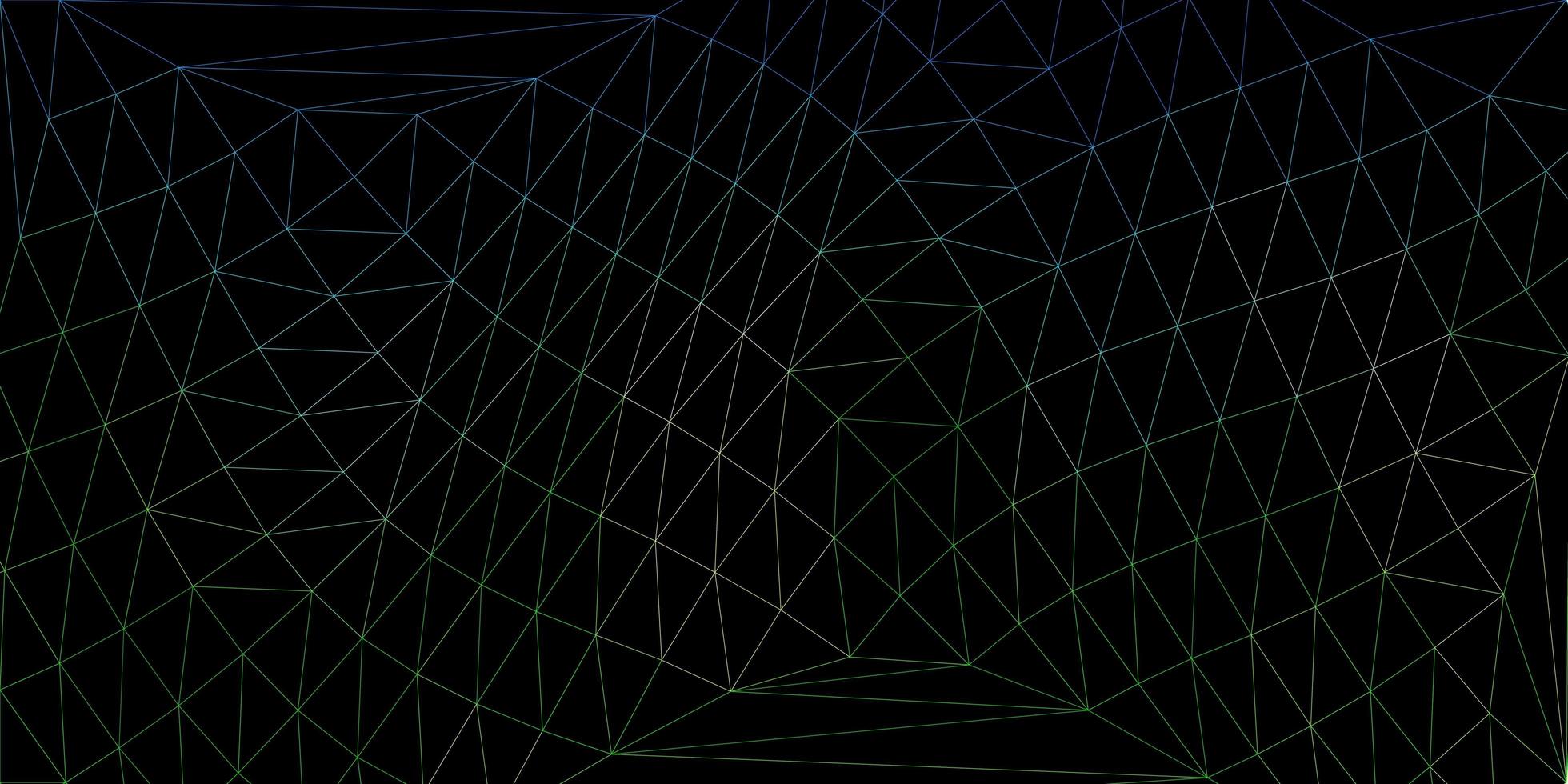 Light blue, yellow vector triangle mosaic design.