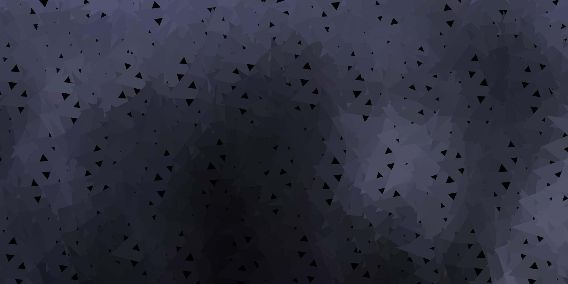 Light gray vector abstract triangle texture.