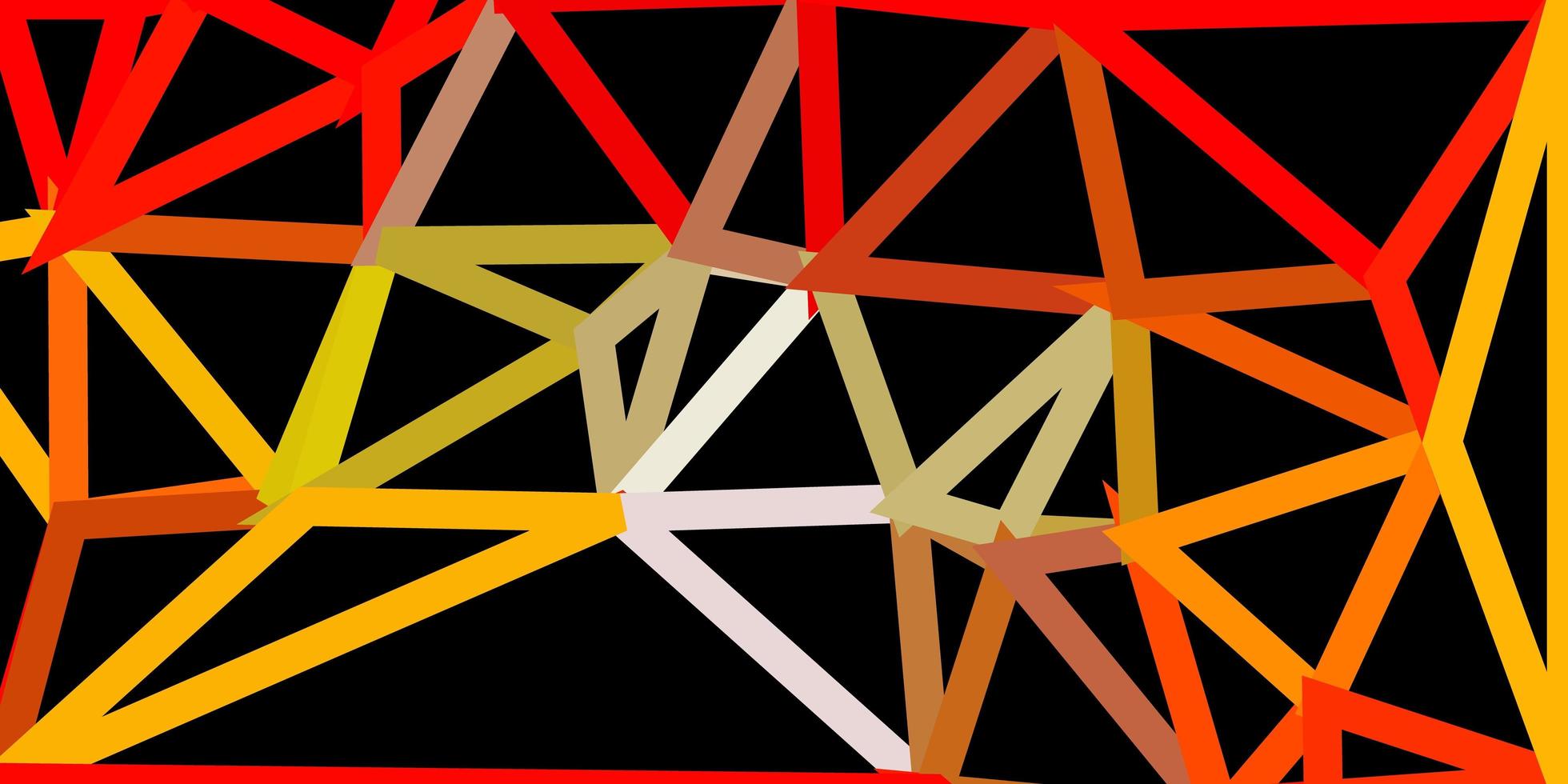 Light orange vector geometric polygonal wallpaper.