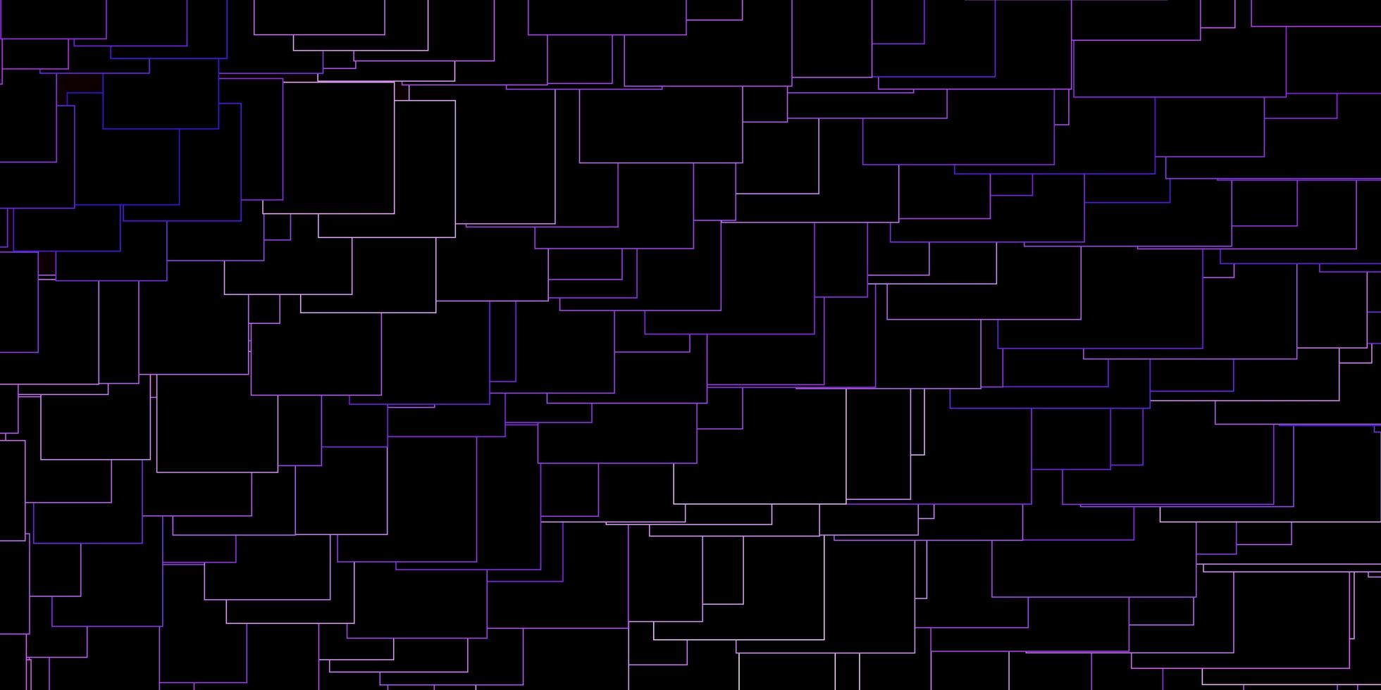 Dark Purple vector background with rectangles.