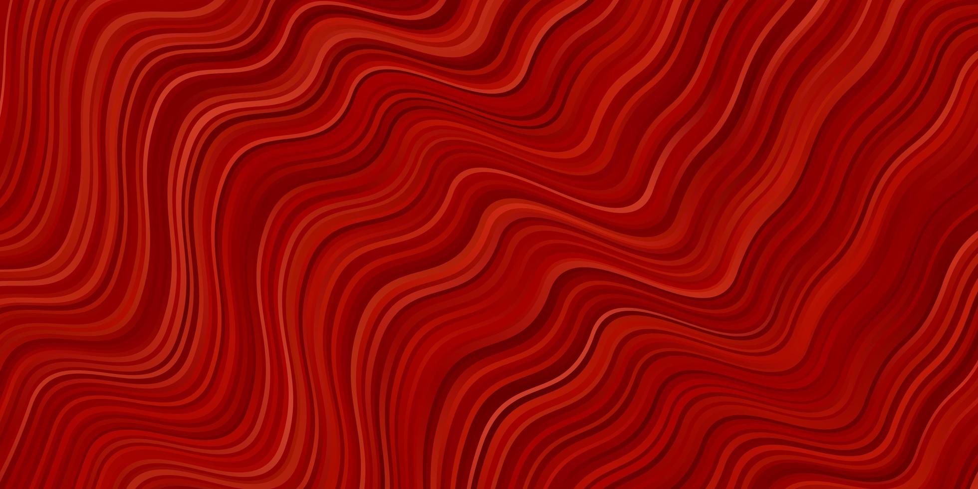 Light Orange vector backdrop with bent lines.