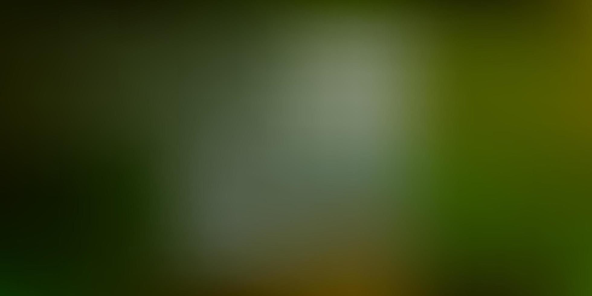 Dark Green vector gradient blur texture.