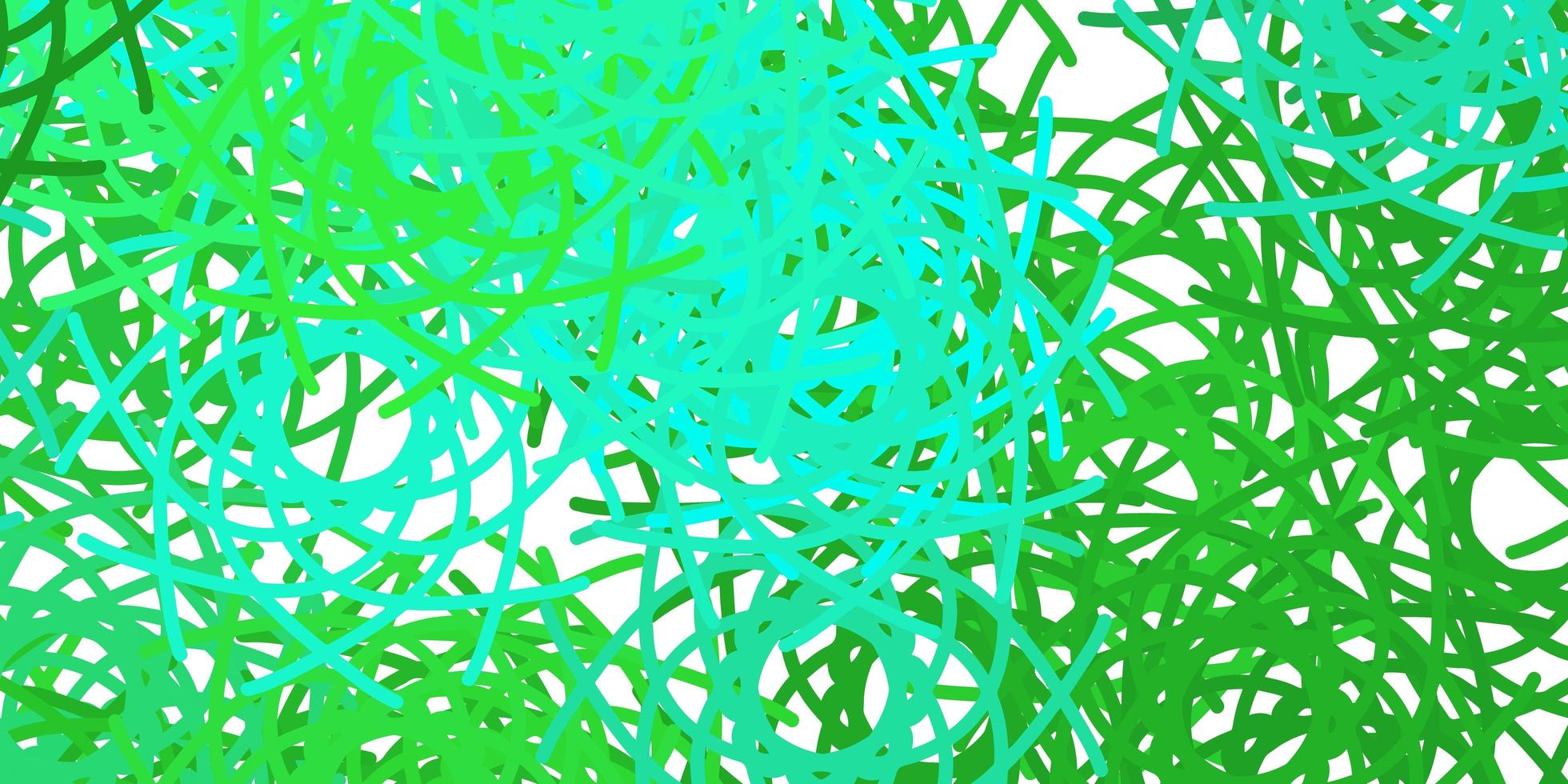 Light Green vector template with abstract forms.